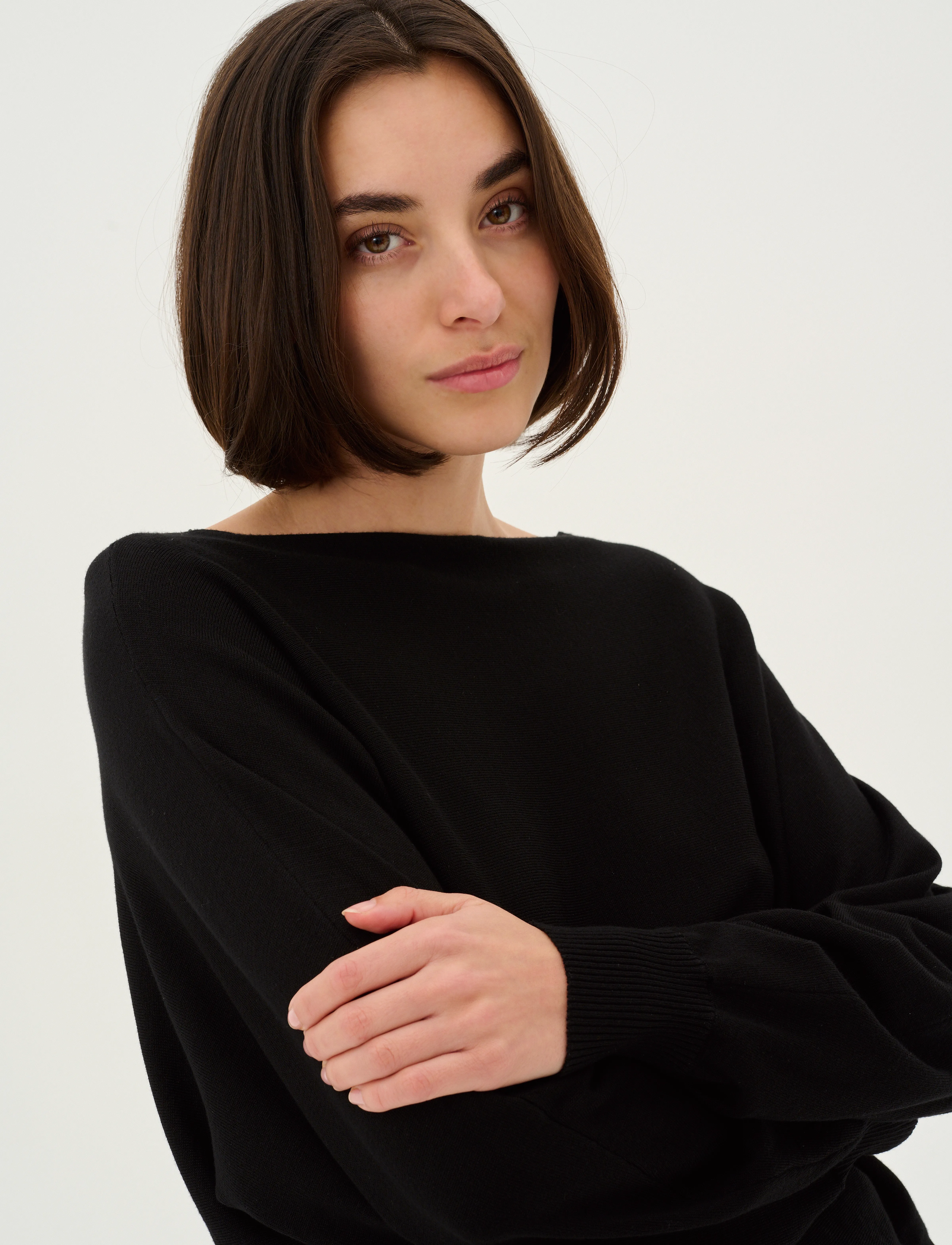 Culture Cuannemarie Batwing Jumper stickade tröjor dam – bild 5