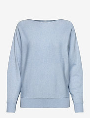 Culture - CUannemarie Batwing Jumper - pullover - cashmere blue mel. - 0