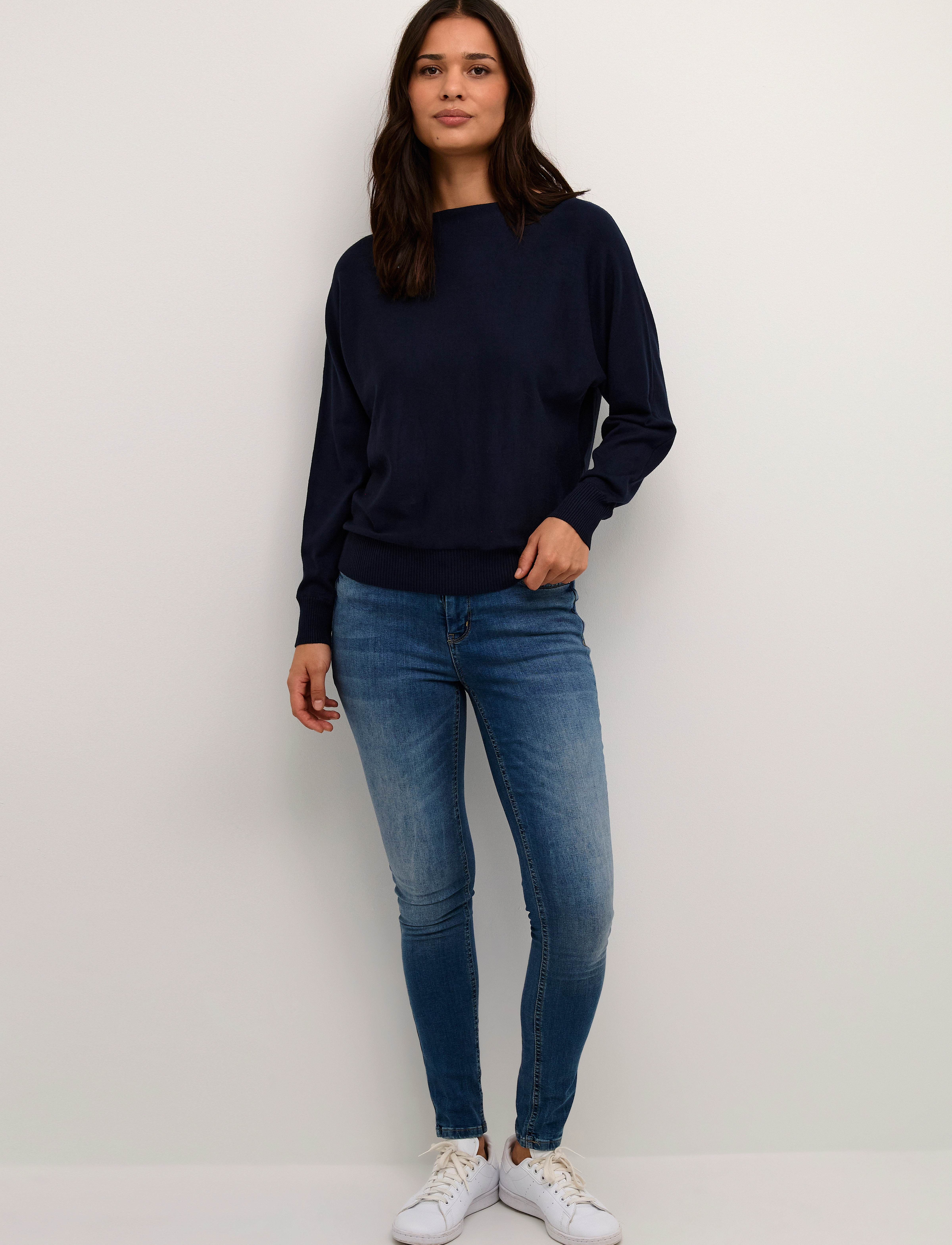 Culture - CUannemarie Batwing Jumper - striktrøjer - salute - 4