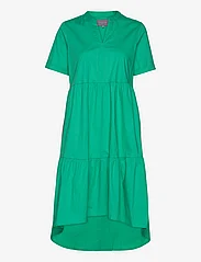 Culture - CUodette Dress - midiklänningar - holly green - 0