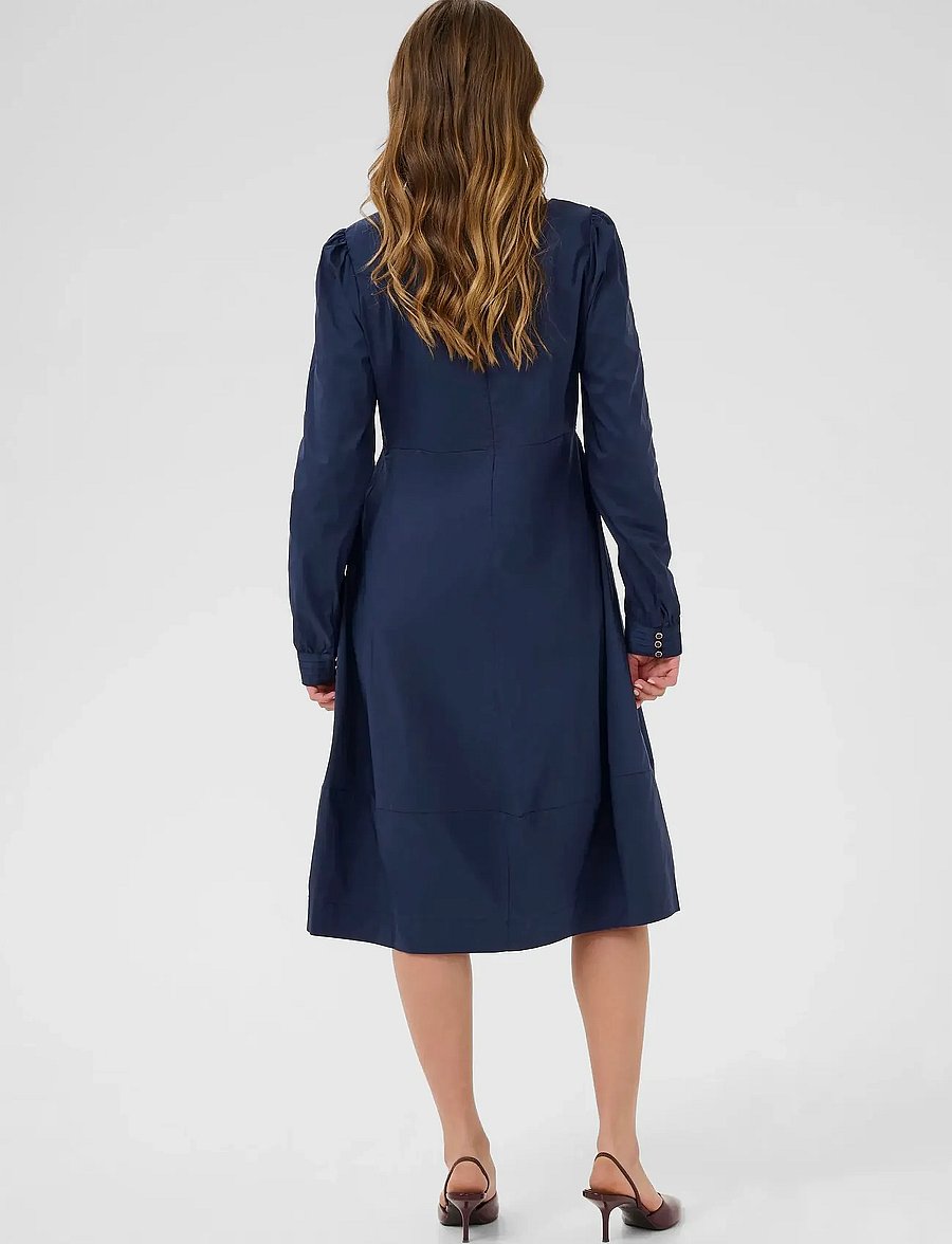 Culture - CUantoinett Dress - midikleider - blue iris - 4