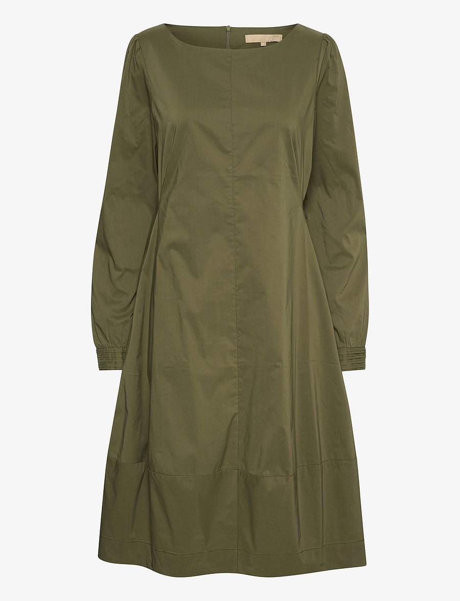 Culture - CUantoinett Dress - midikleider - olive night - 1