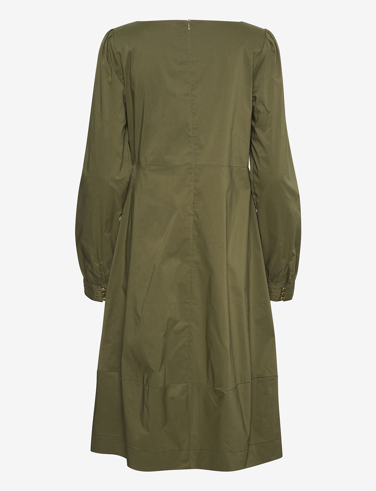 Culture - CUantoinett Dress - midi dresses - olive night - 2