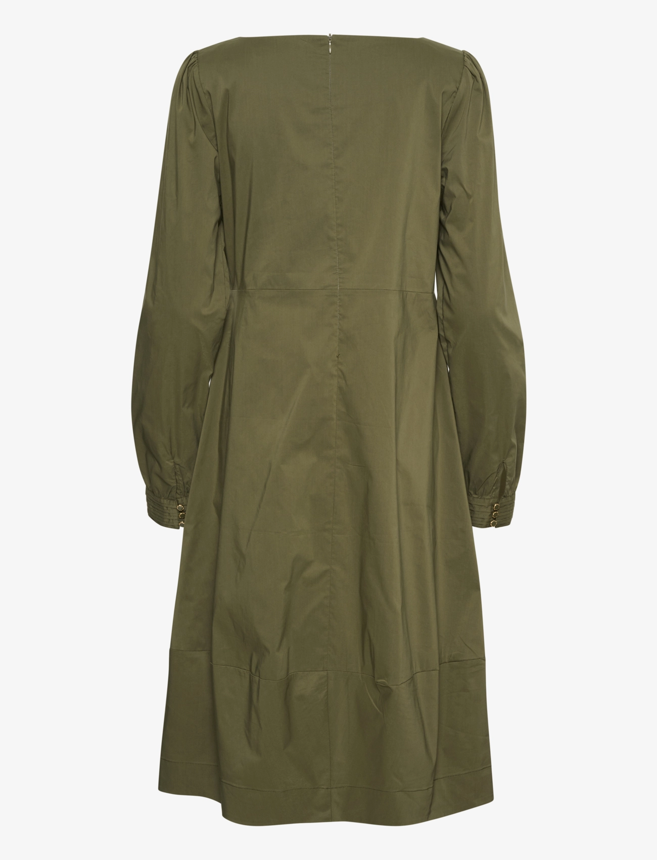 Culture - CUantoinett Dress - midikleidid - olive night - 2