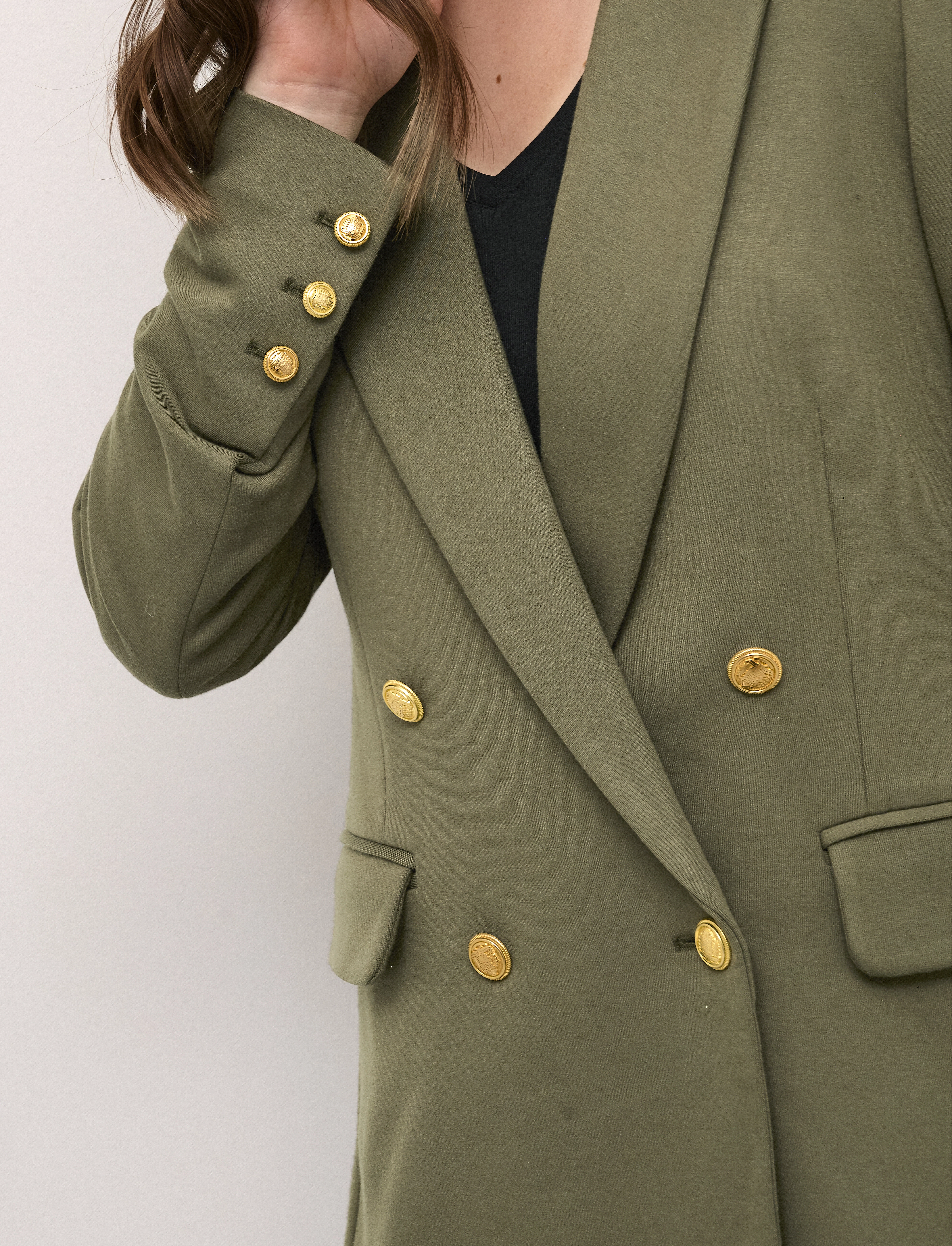 Culture - CUeva Classic Blazer - olive night - 5