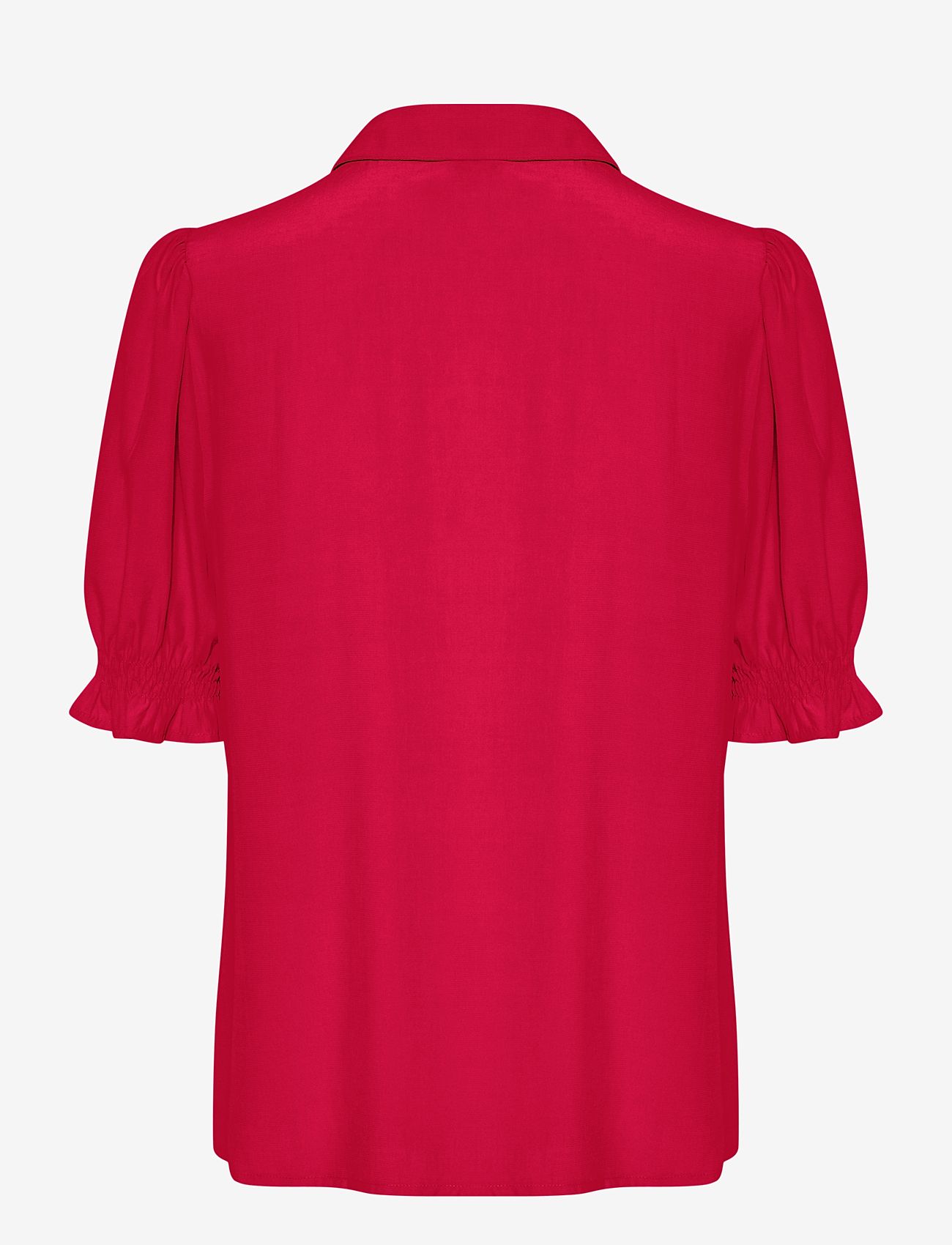 Culture - CUasmine SS Shirt - kurzärmlige hemden - fiery red - 2