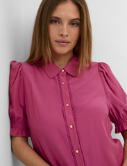Culture - CUasmine SS Shirt - kurzämlige blusen - fuchsia pink - 5