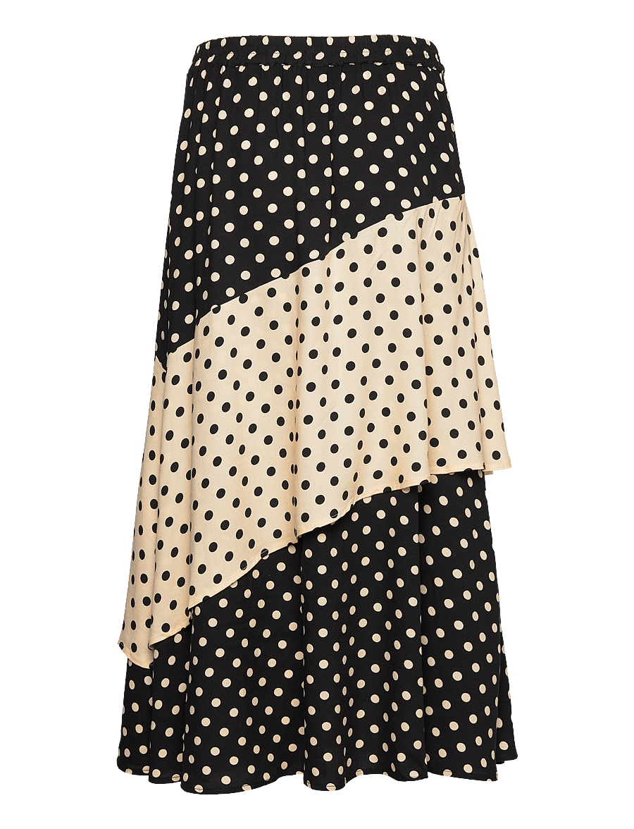 Culture - CUdotta Skirt - black dot - 1