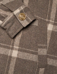 Culture - CUcoya Jacket - wool coats - dune check - 3