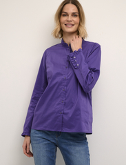 Culture - CUantoinett Button Shirt - långärmade skjortor - imperial palace - 2