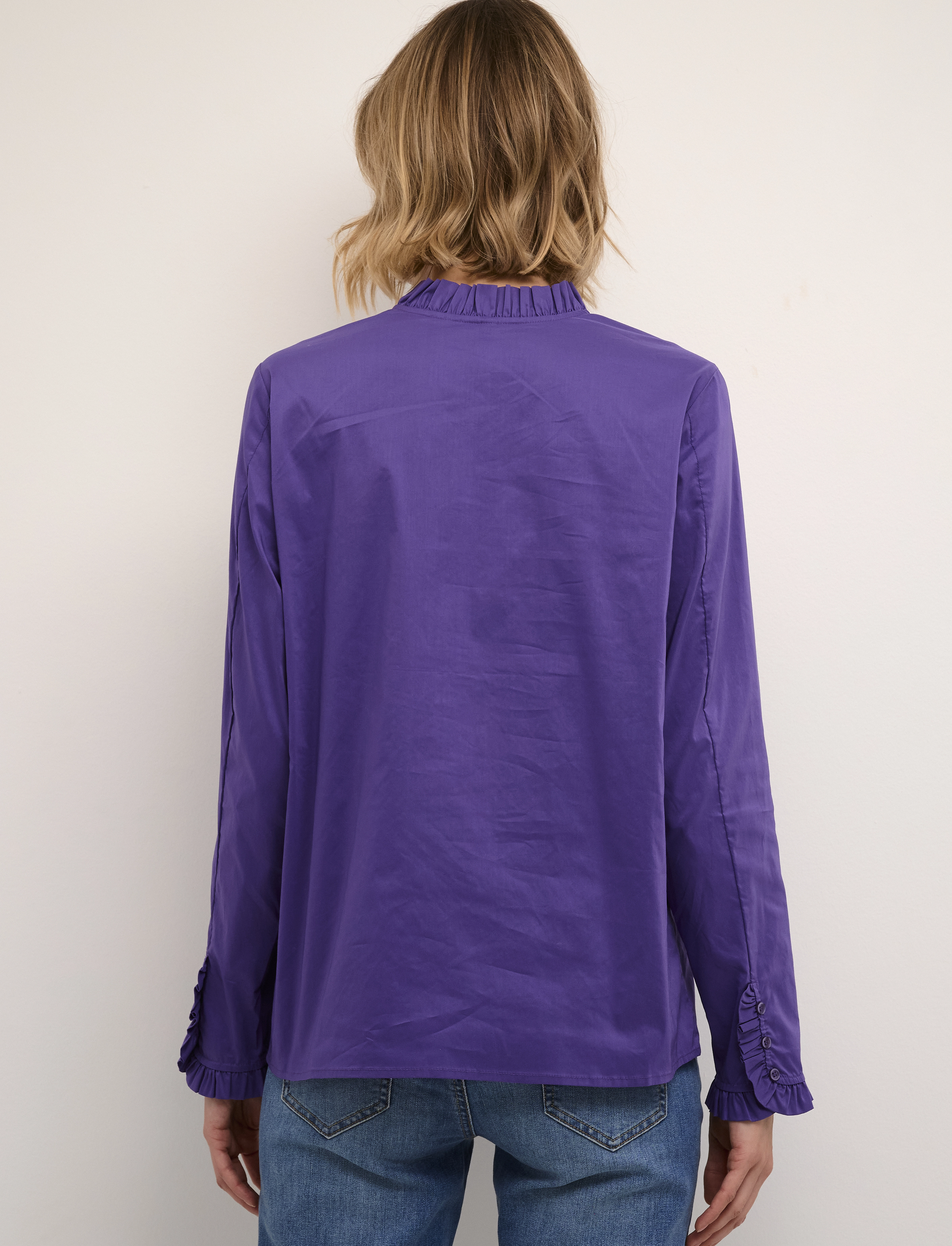 Culture - CUantoinett Button Shirt - langærmede skjorter - imperial palace - 4