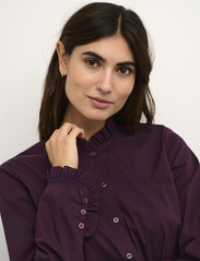 Culture - CUantoinett Button Shirt - långärmade skjortor - winetasting - 5