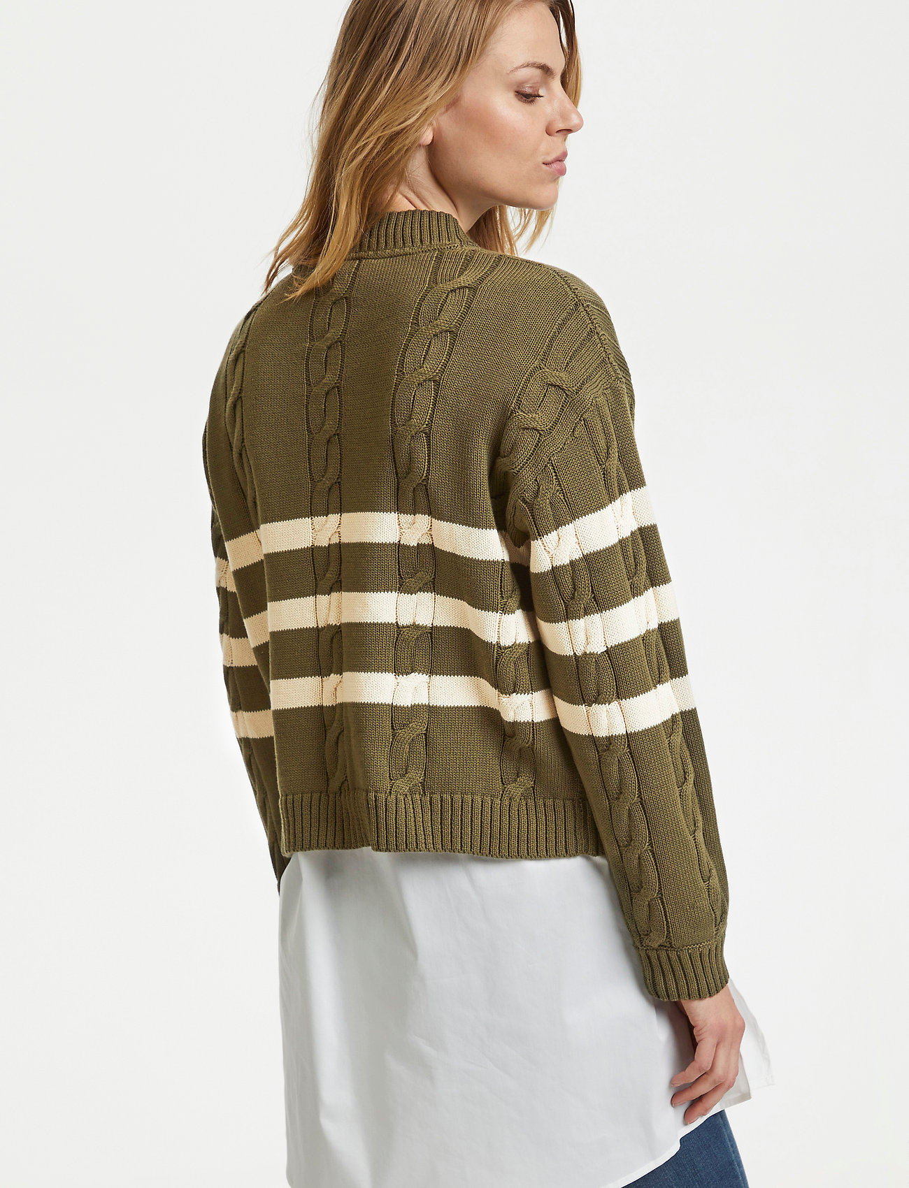 Culture - CUewy Pullover - burnt olive - 4