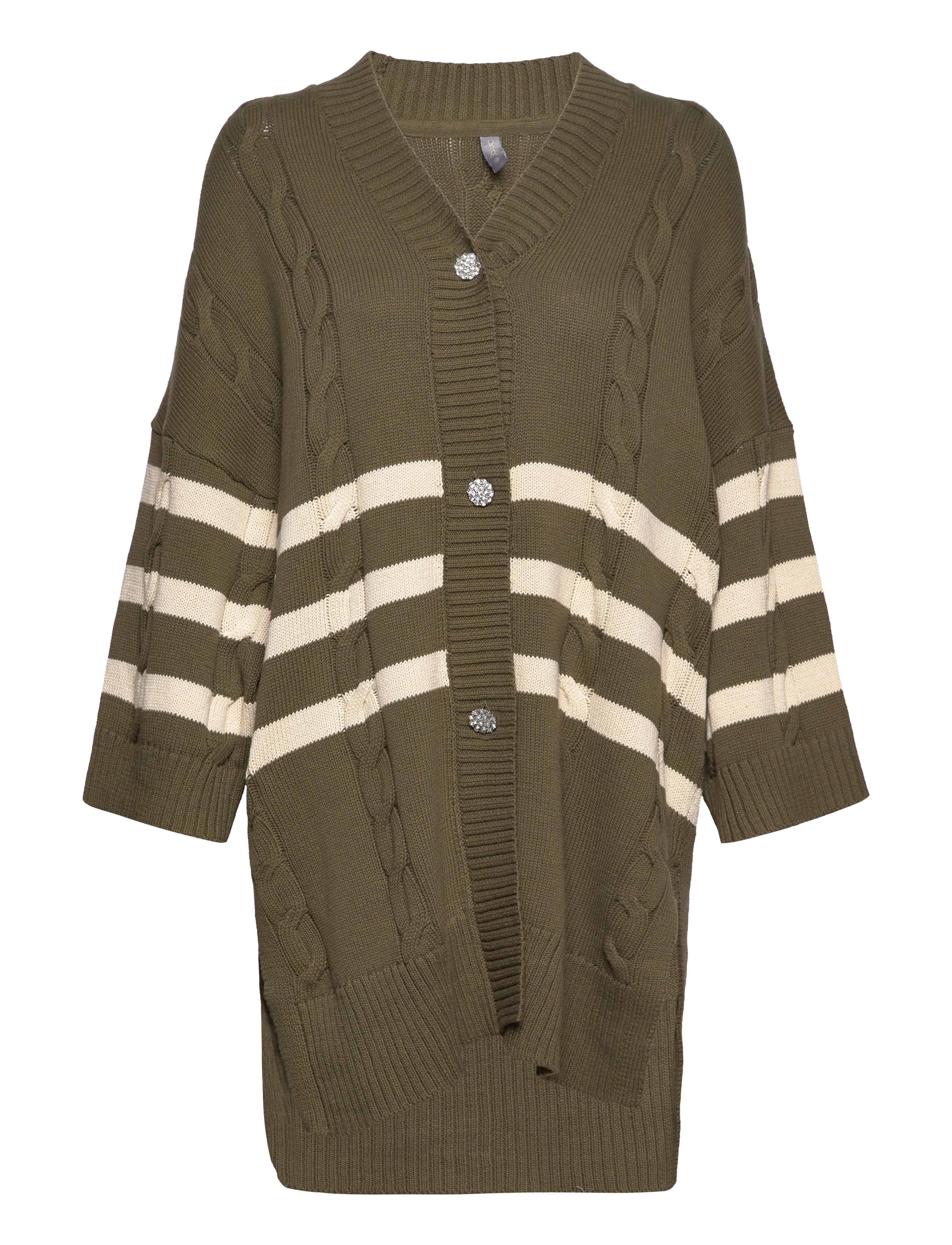Culture - CUewy Cardigan - burnt olive - 0