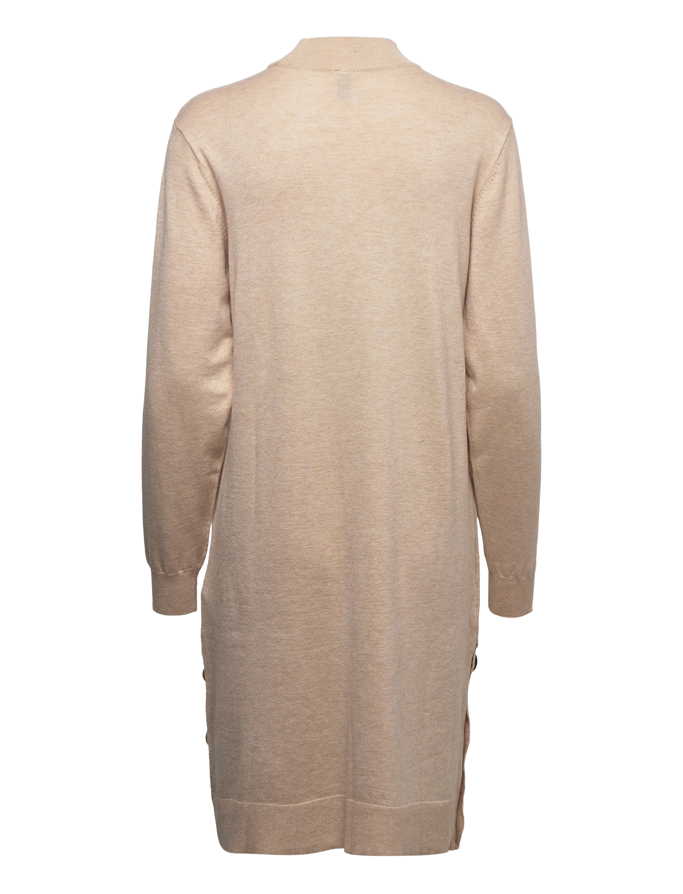 Culture - CUannemarie Turtleneck Dress - warm sand melange - 1