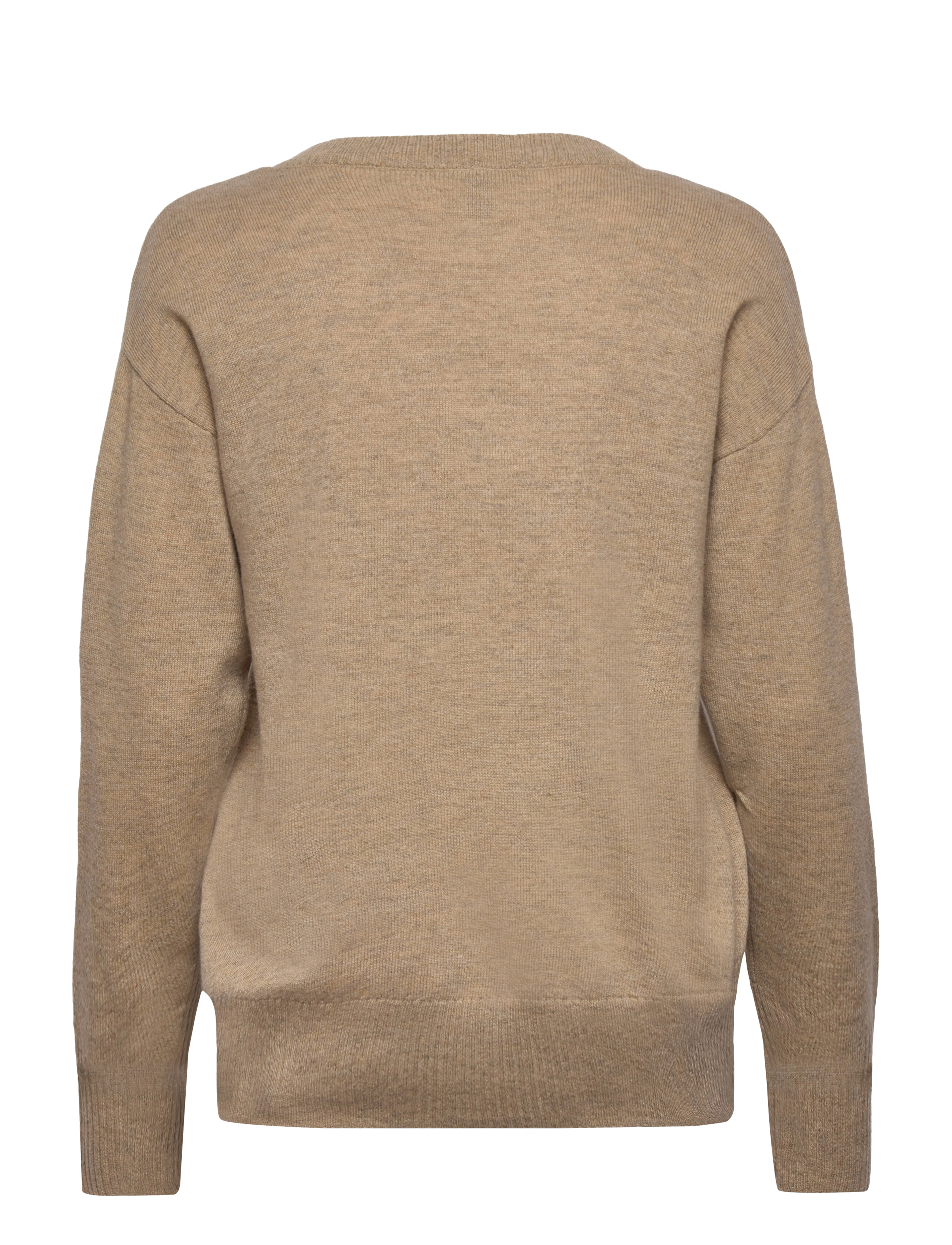Culture - CUallida Vneck Puillover - sand melange - 1