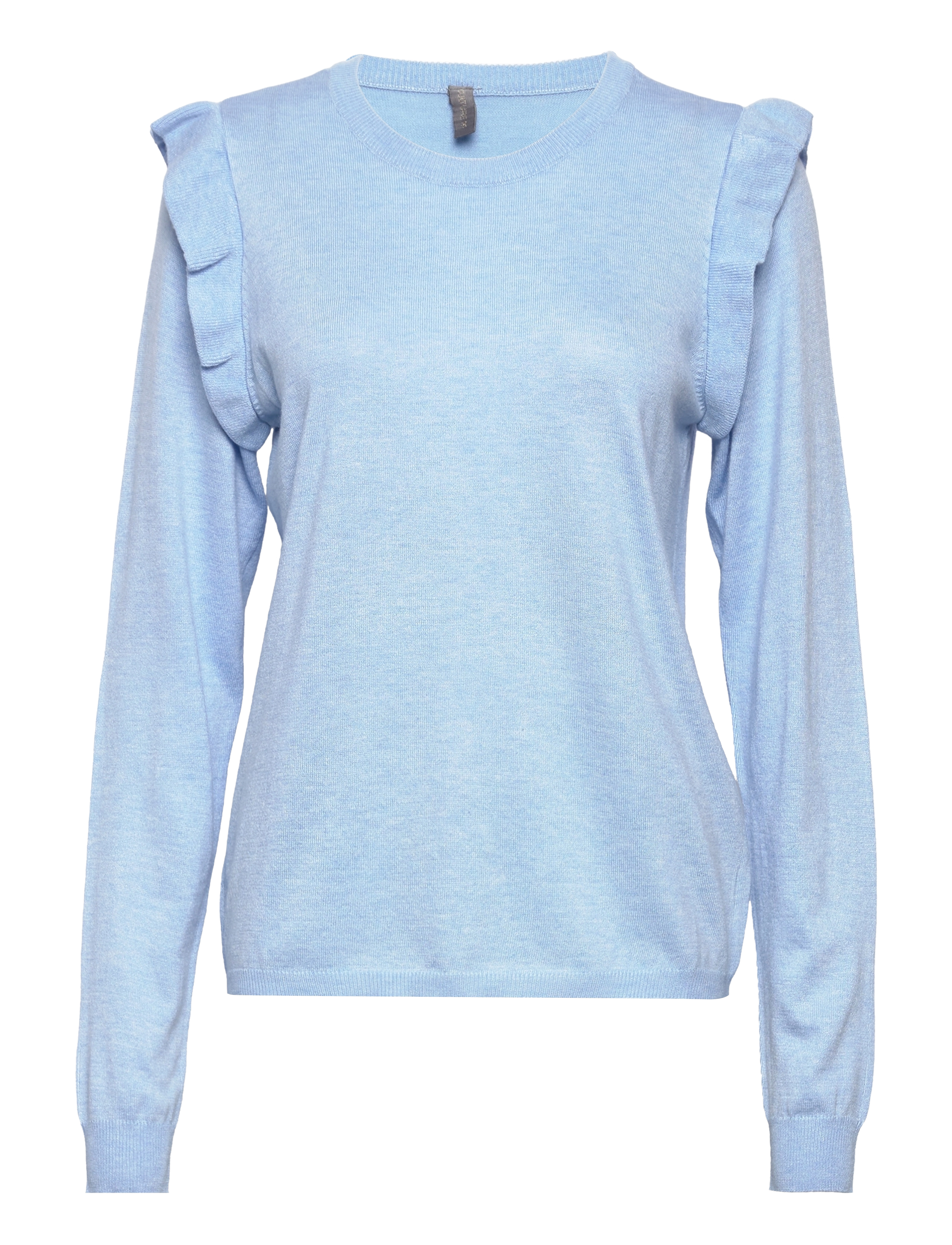 Culture - CUannemarie Pullover - cashmere blue melange - 0