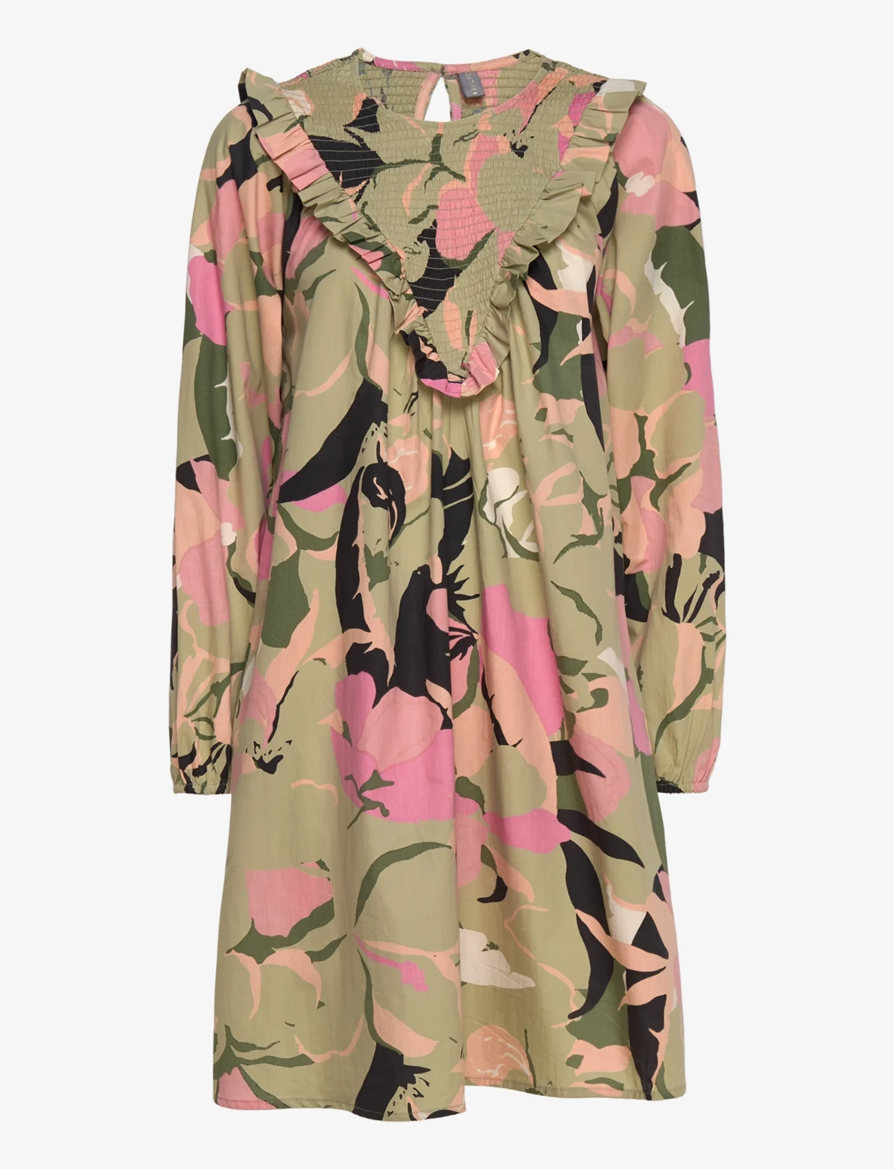 Culture - CUchristel Dress - korte jurken - seagrass - 0