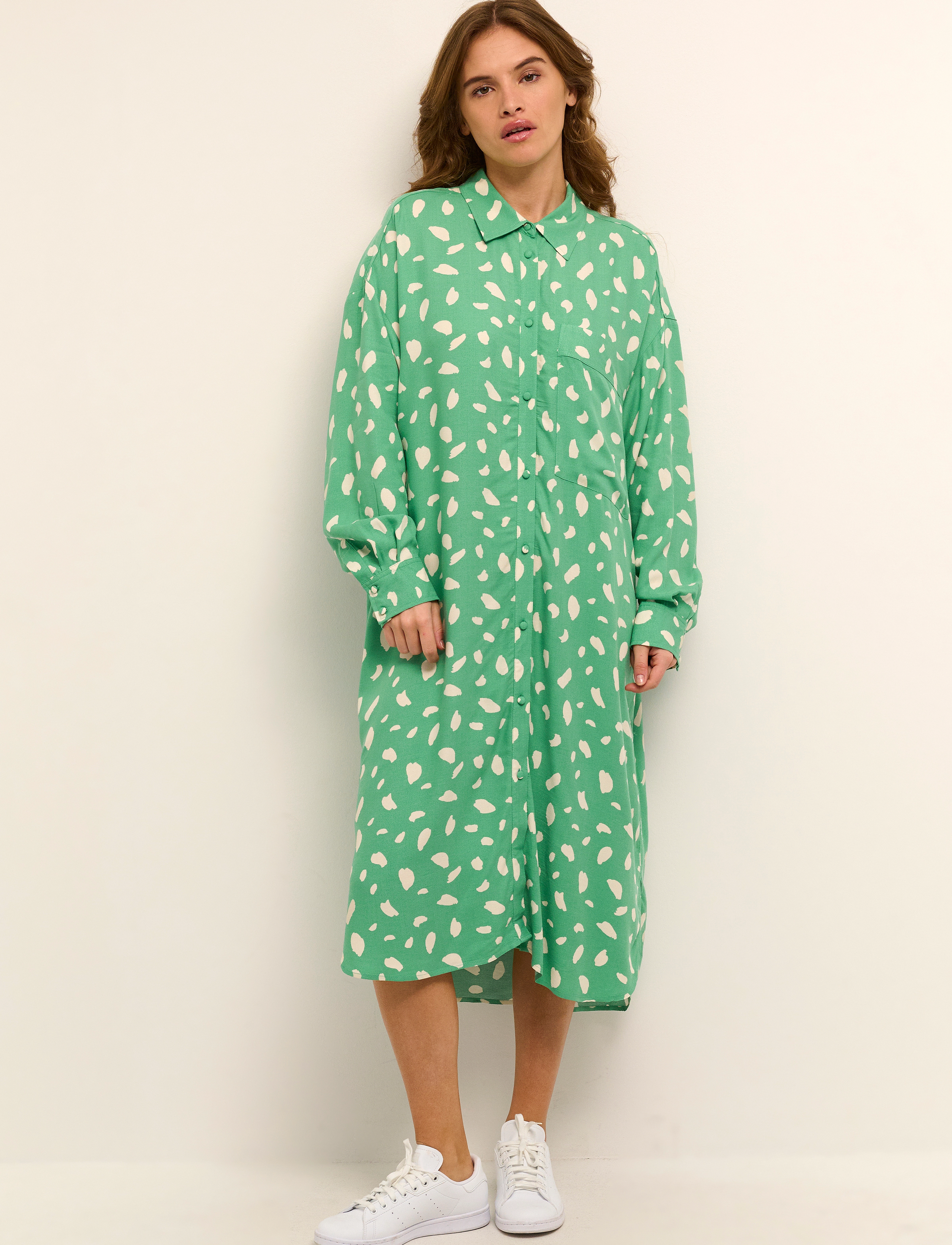 Culture - CUassa Dress - holly green - 3