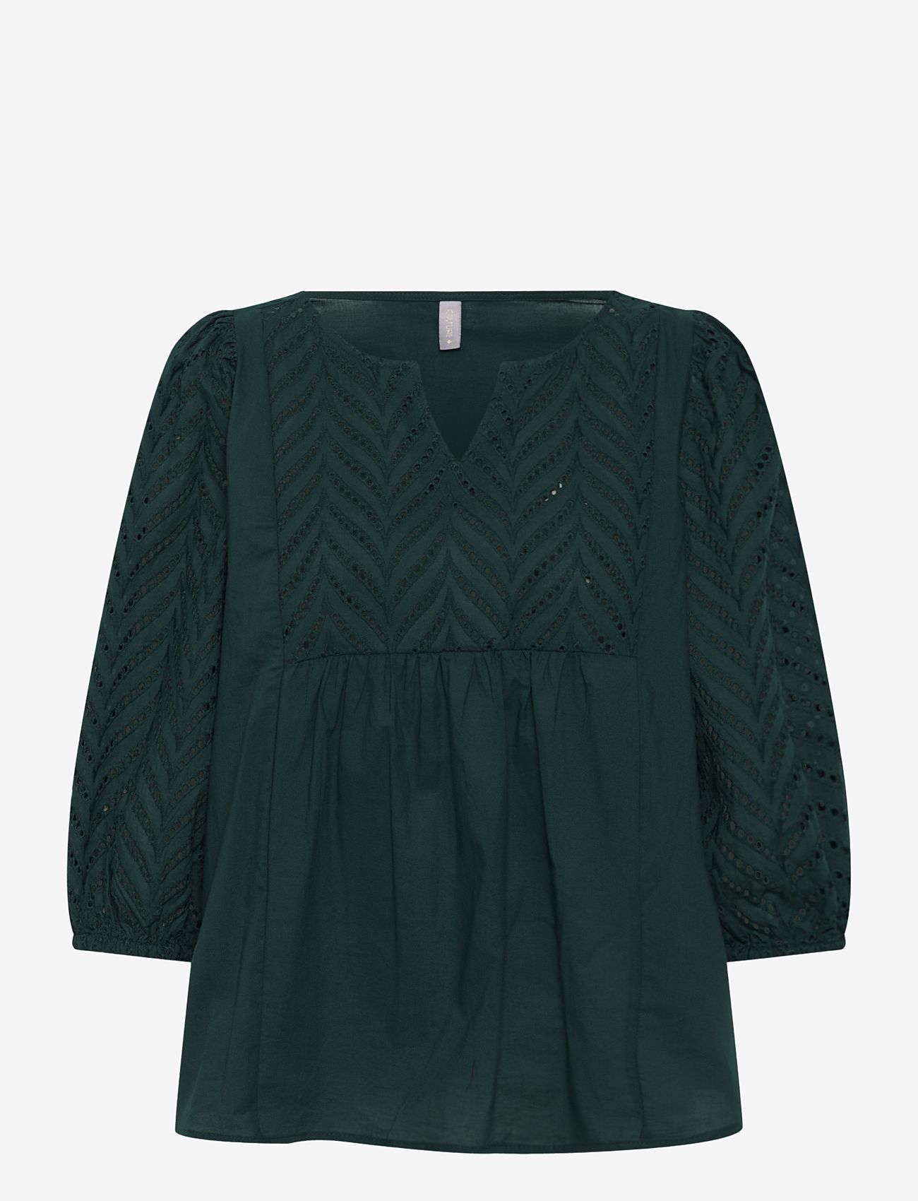 Culture - CUtoril Blouse - kortærmede bluser - botanical garden - 1