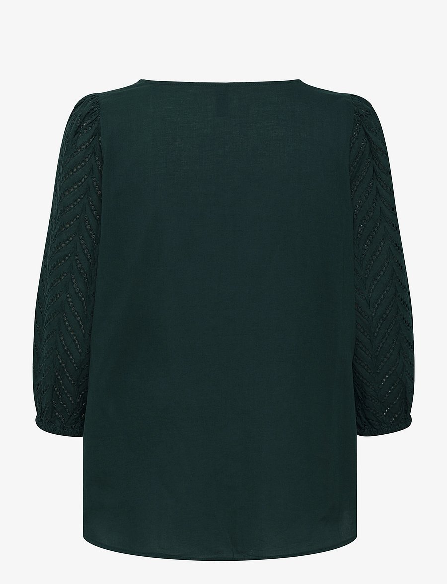 Culture - CUtoril Blouse - trekvartærmede bluser - botanical garden - 2