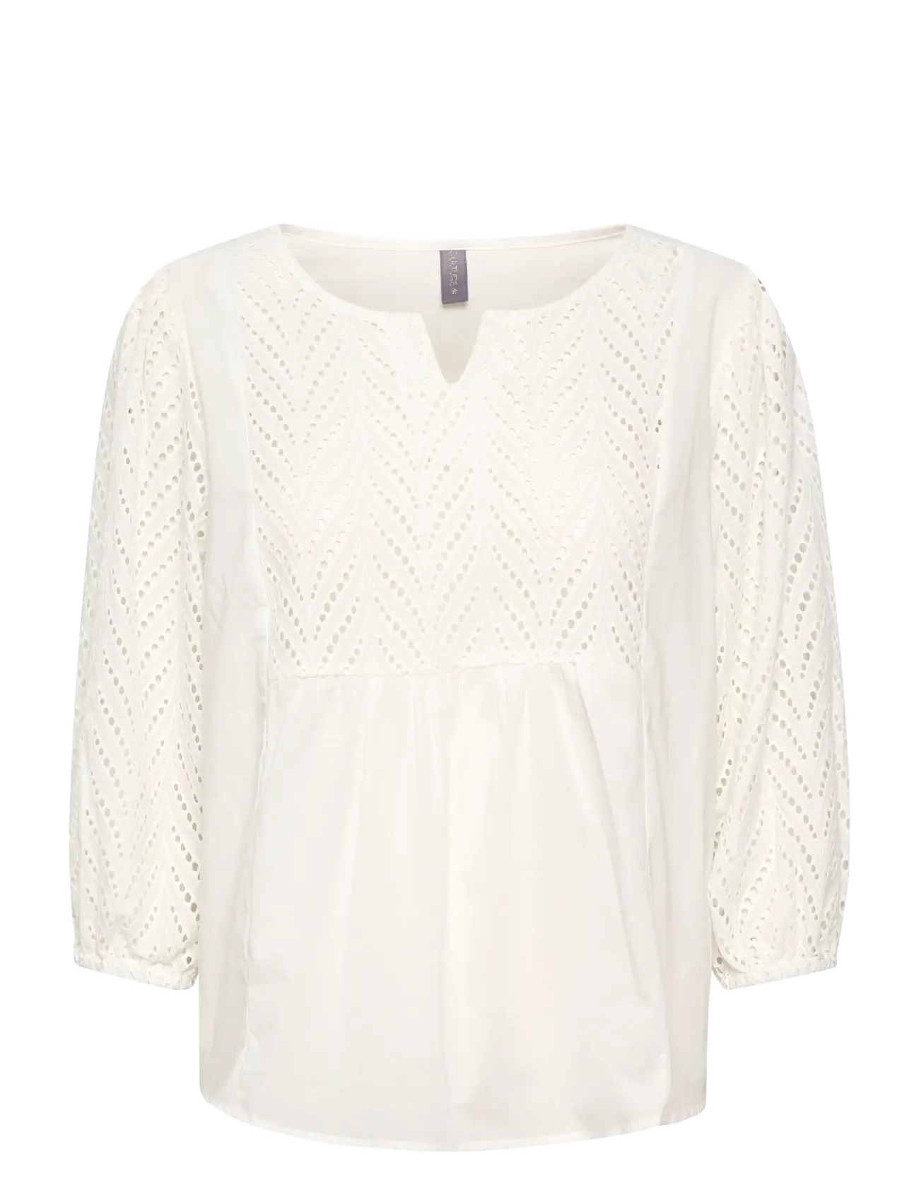CULTURE Cutoril Bluse Cream - M - Damen