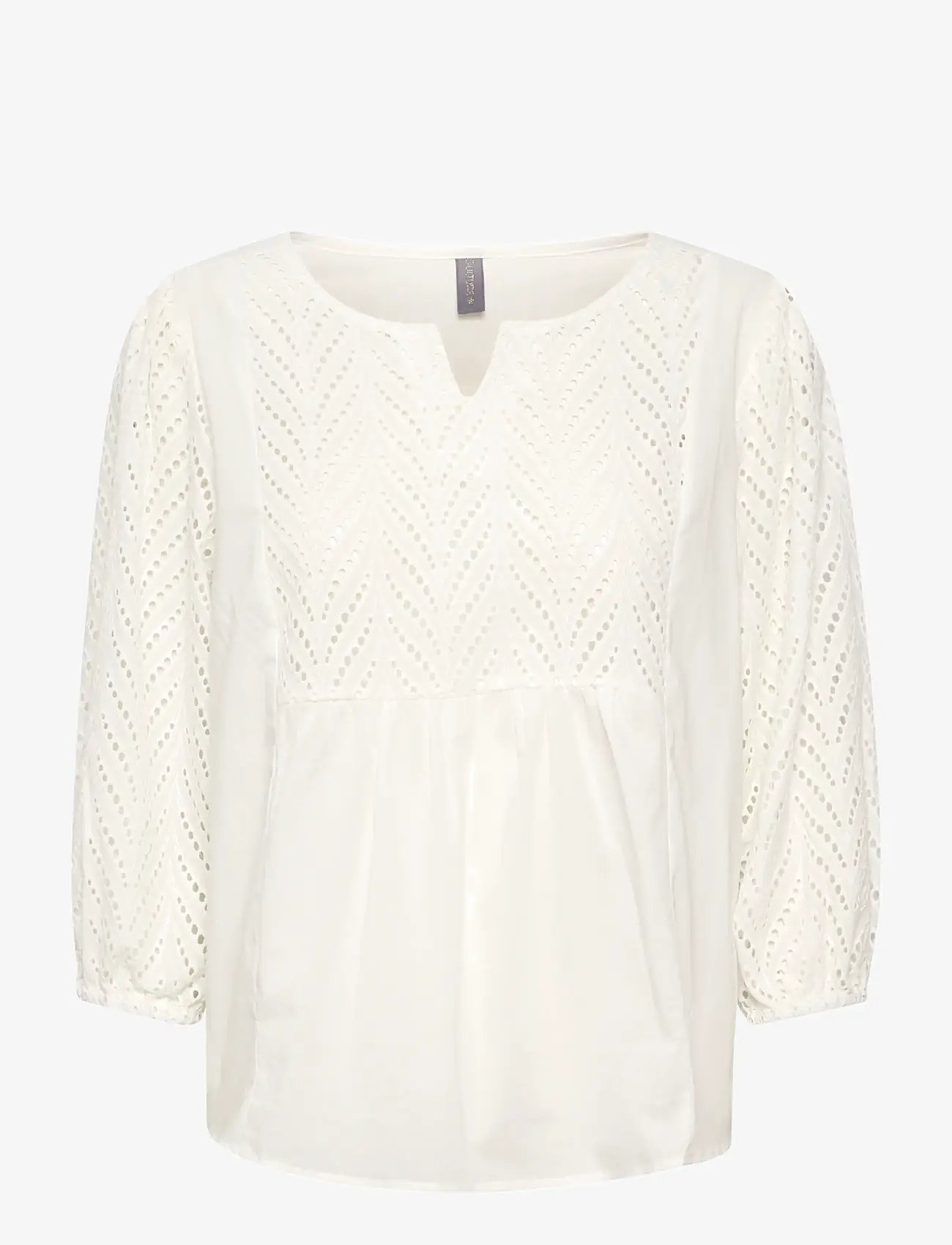 Culture - CUtoril Blouse - kurzämlige blusen - spring gardenia - 1