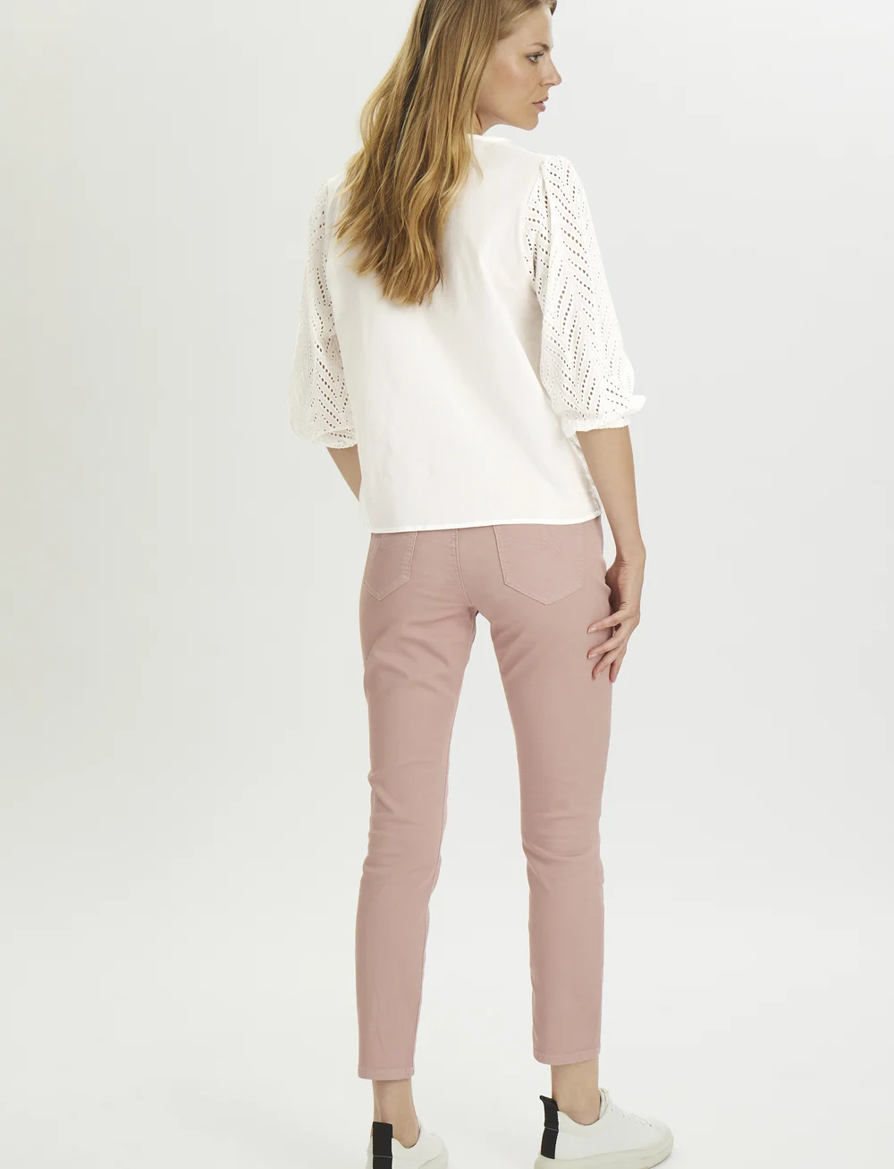 Culture - CUtoril Blouse - short-sleeved blouses - spring gardenia - 4