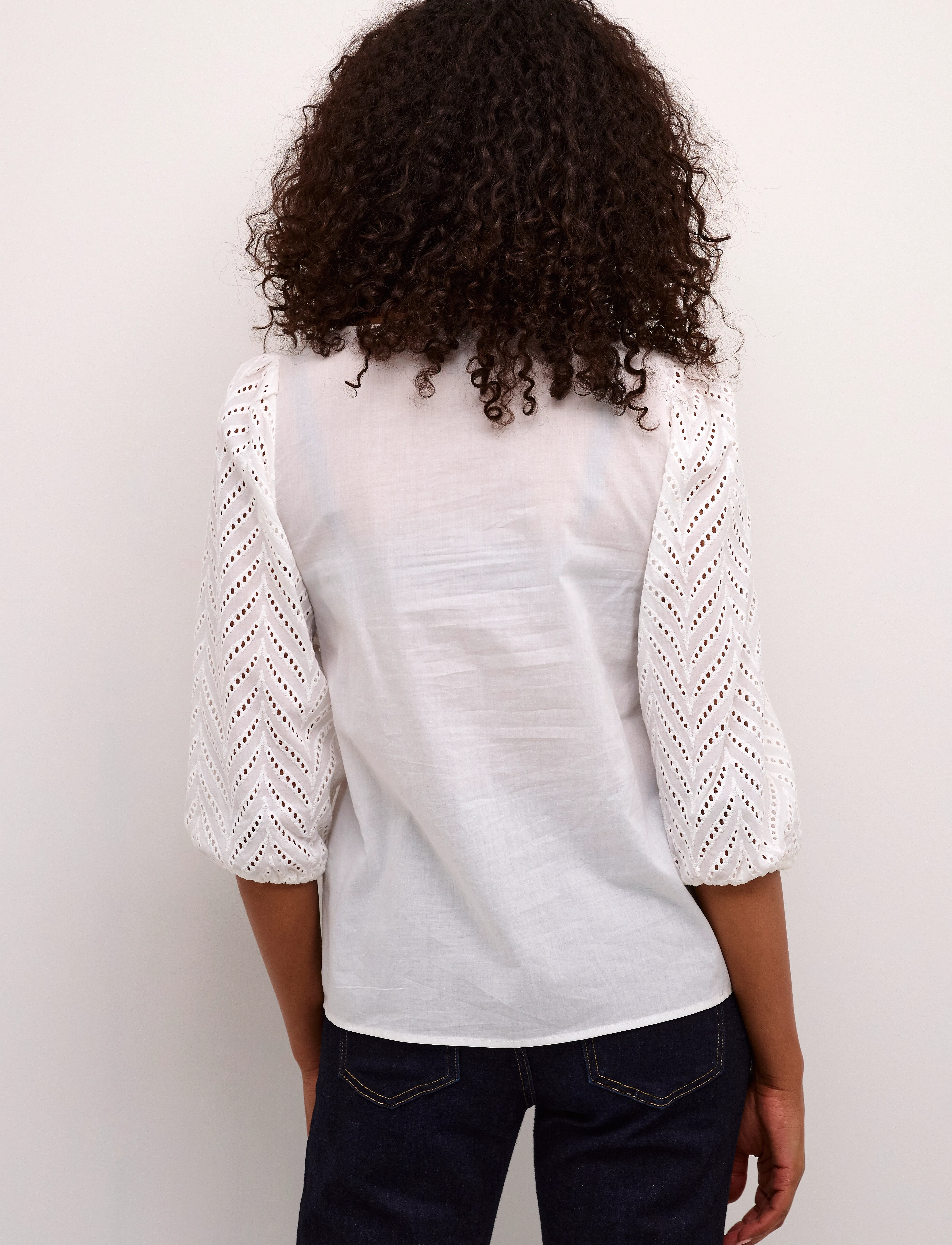 Culture - CUtoril Blouse - blouses met korte mouwen - spring gardenia - 5