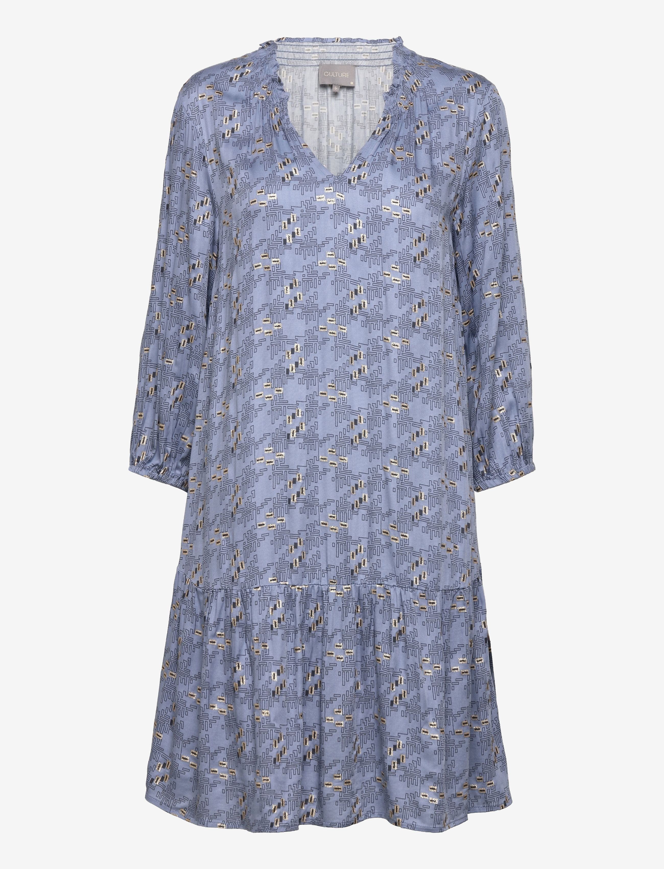 Culture CUbrazen Dress - Kleidung - INFINITY / blue