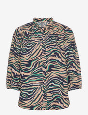 Culture - CUrusha Shirt - long-sleeved blouses - sesame - 0