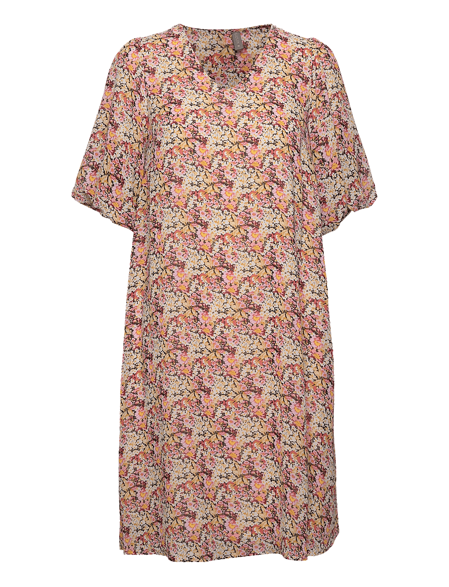 Culture - CUtess Dress - midikleidid - pink flower - 1