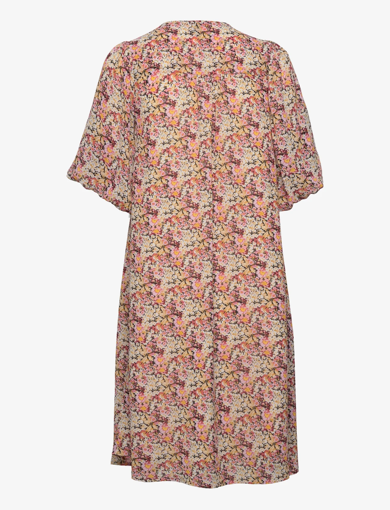 Culture - CUtess Dress - midiklänningar - pink flower - 1