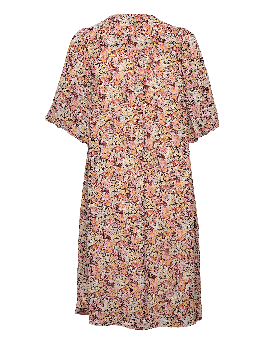 Culture - CUtess Dress - midikleidid - pink flower - 2