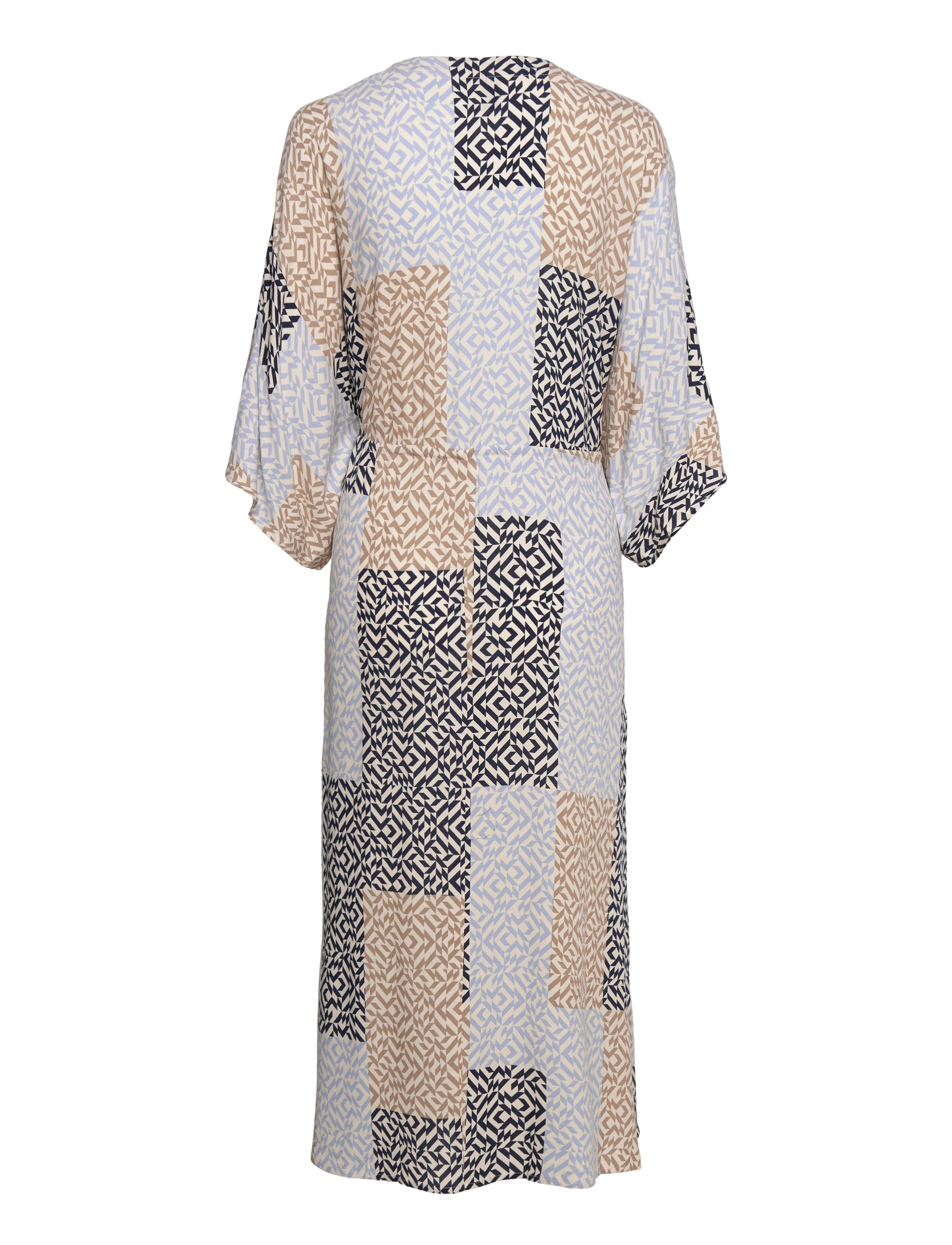 Culture - CUtyra Dress - blue graphic - 1