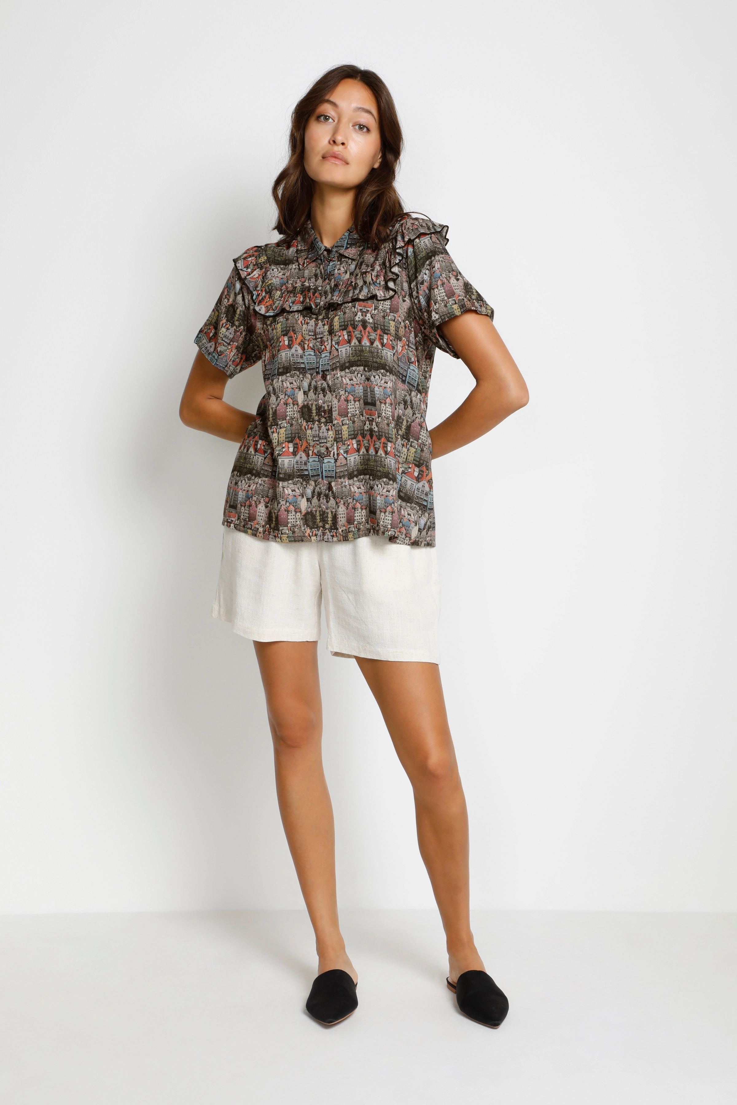 Culture - CUcarolina Shirt - multi house - 3