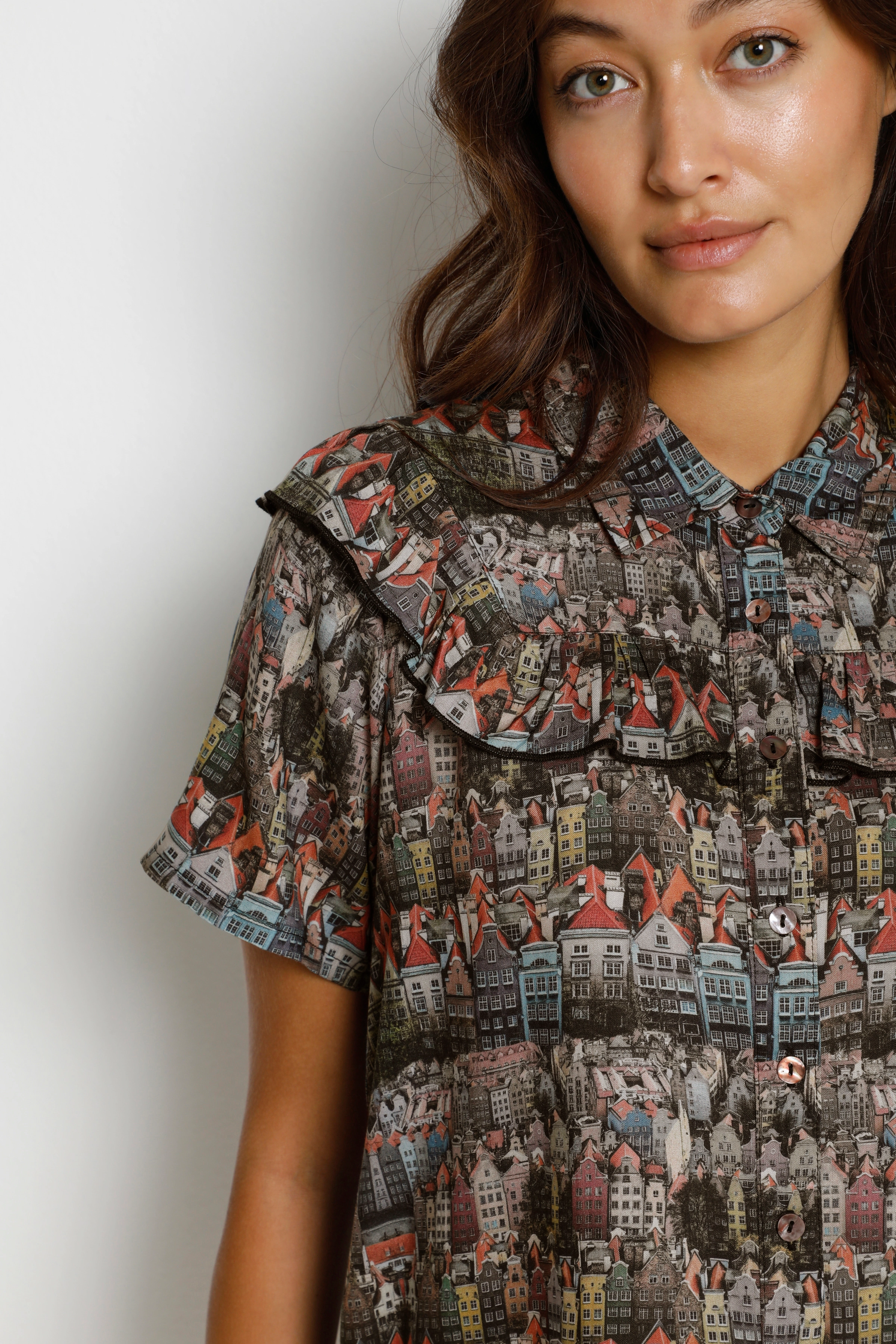 Culture - CUcarolina Shirt - multi house - 5