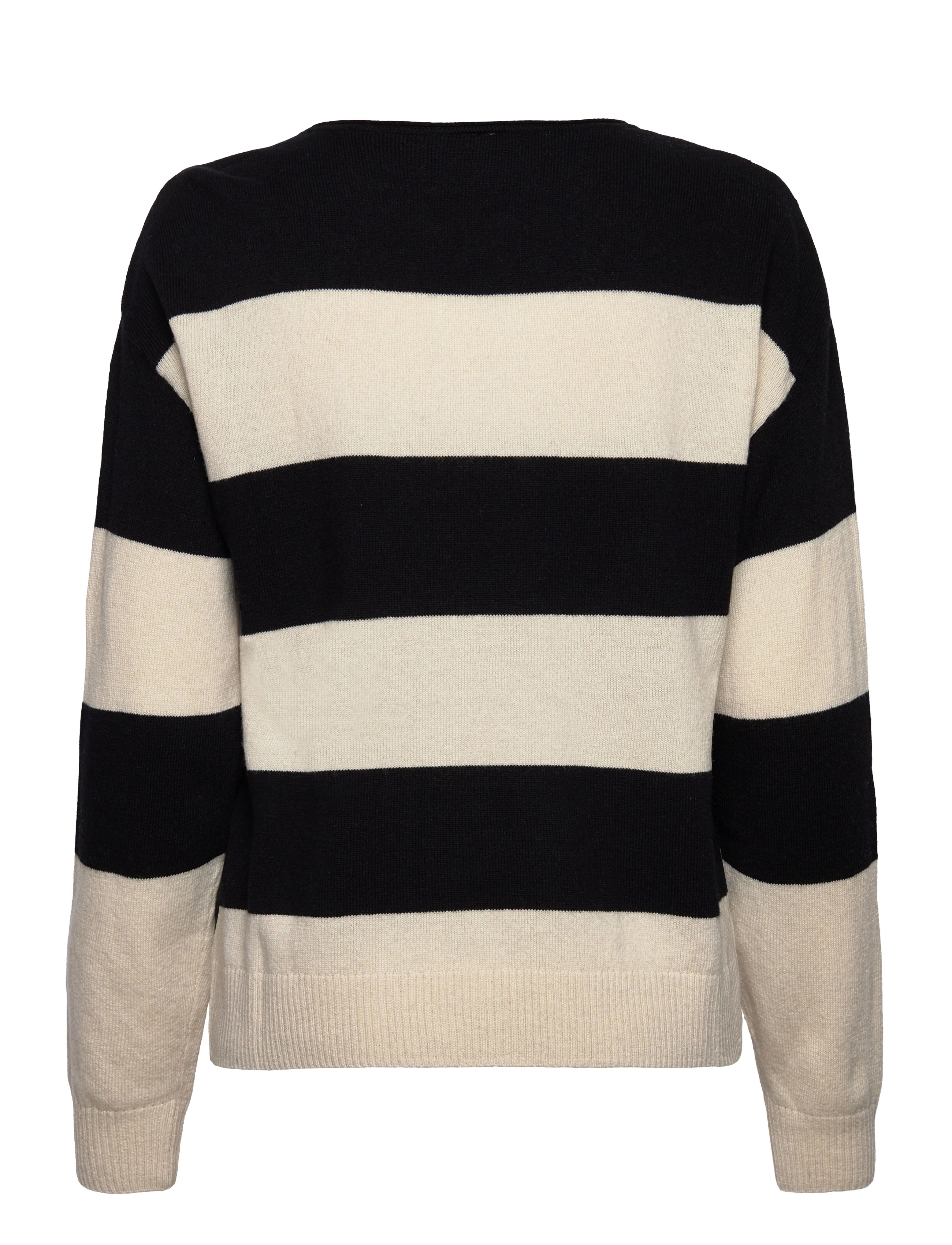 Culture - Cuallida Stripe Pullover - whitecap melange - 1