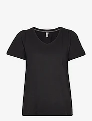 Culture - CUgith V-neck T-Shirt - black - 0
