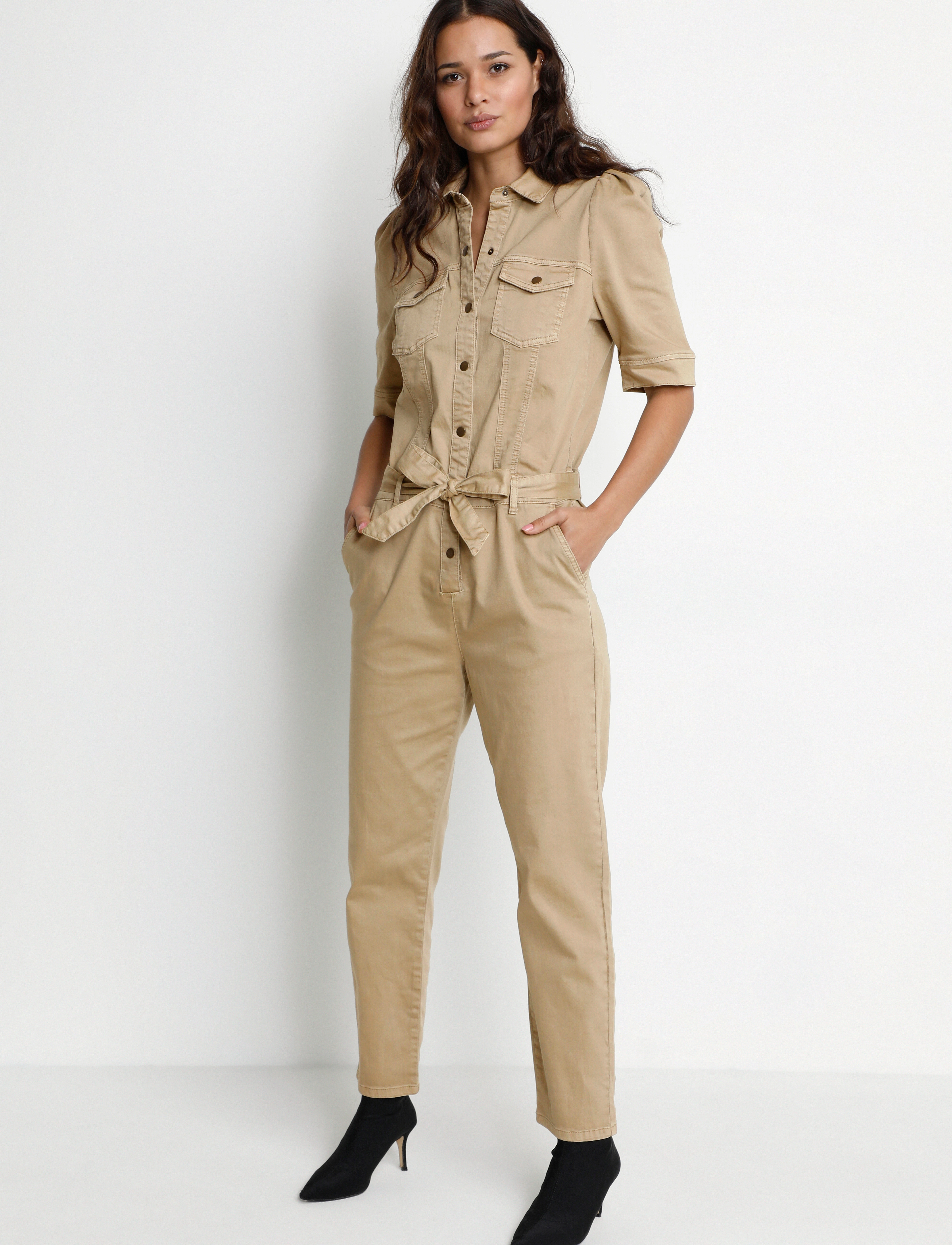 Culture - CUalba SS Jumpsuit - dune - 2
