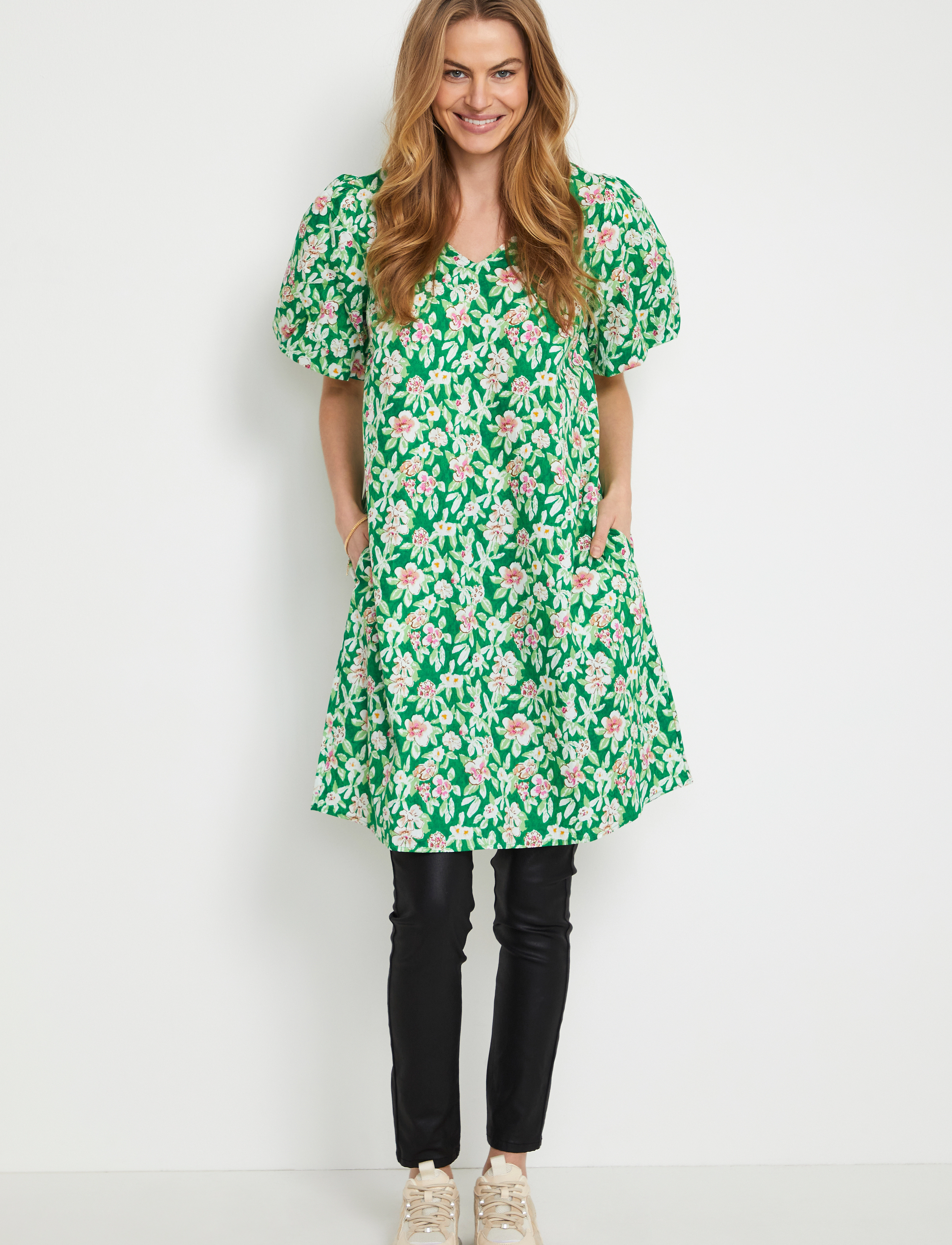 Culture - CUrex Dress - holly green - 5