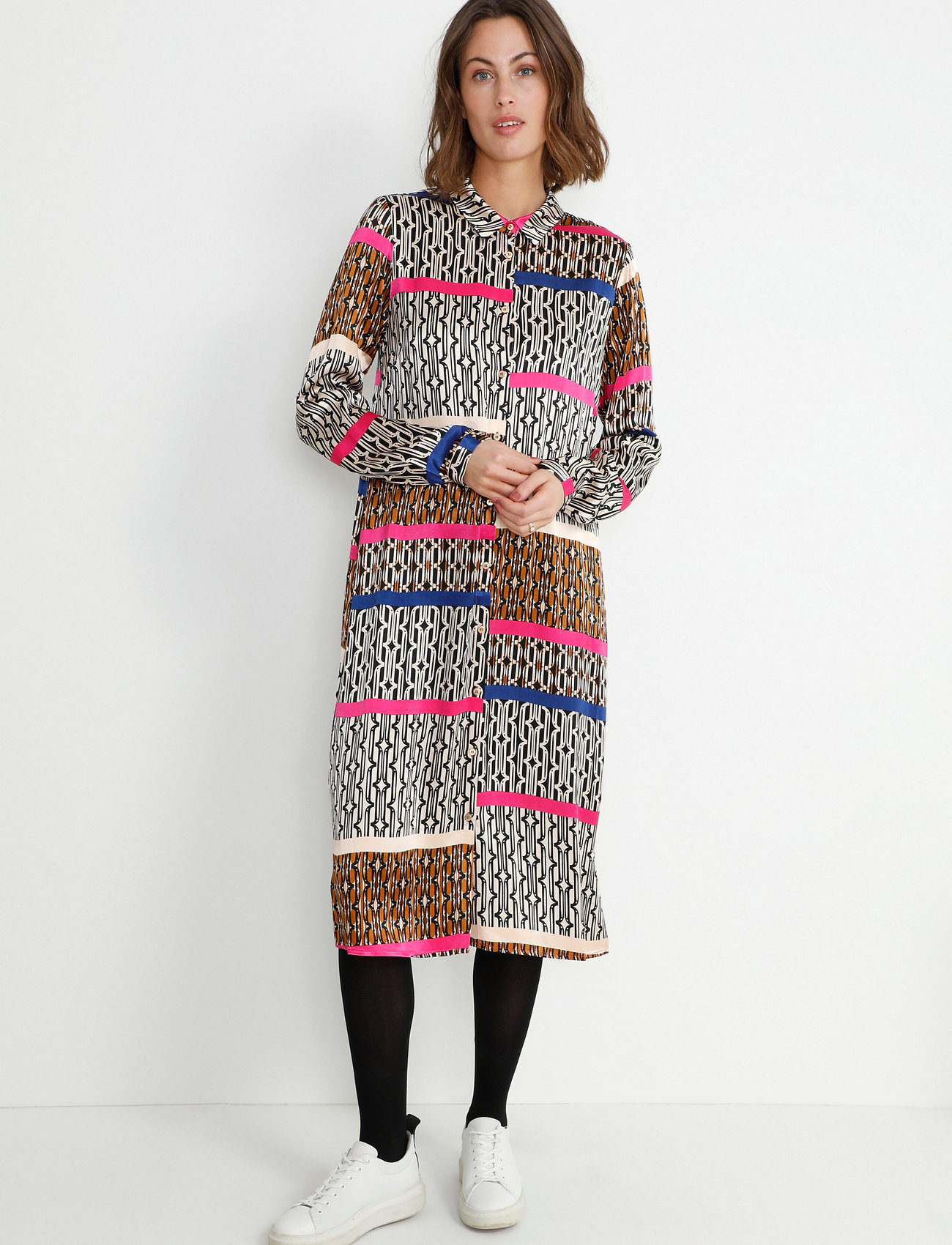 Culture - CUtheodora Shirt Dress - fuchsia purple - 3