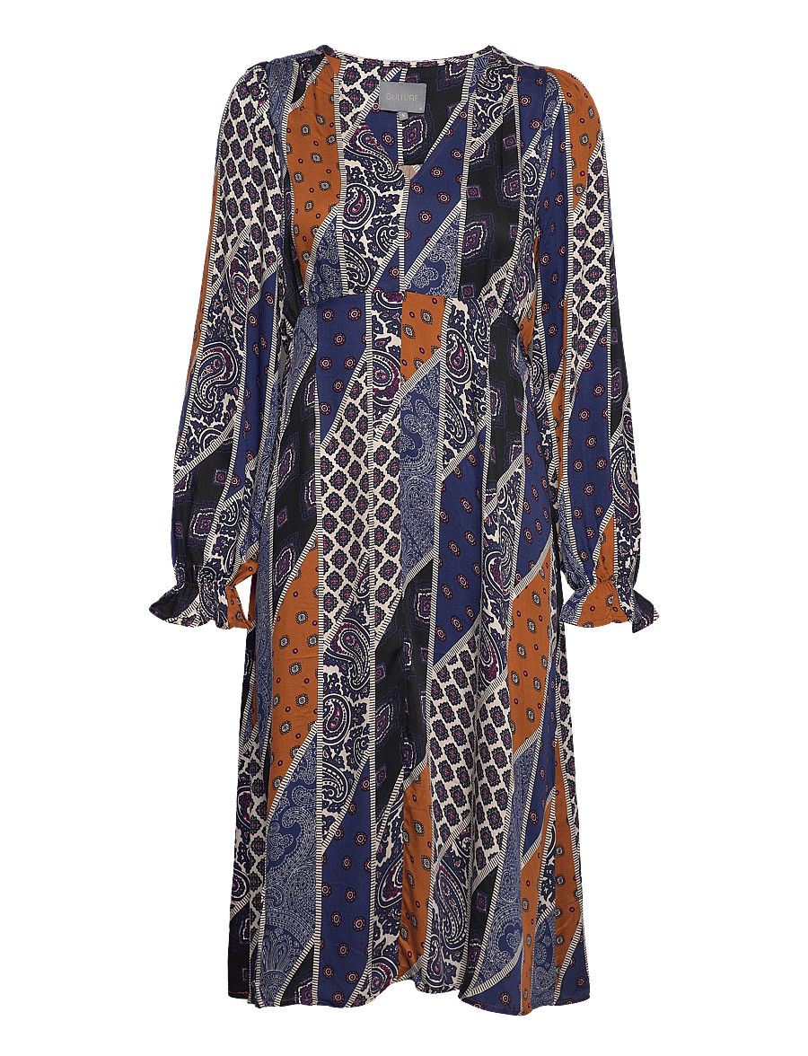 Culture - CUtara Short Dress - midimekot - caramel café - 1