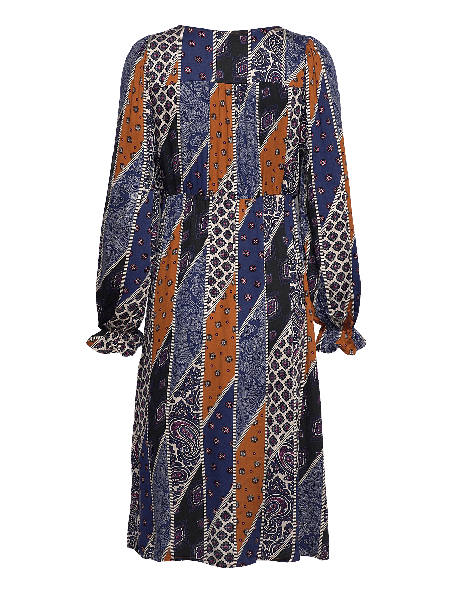 Culture - CUtara Short Dress - midimekot - caramel café - 2