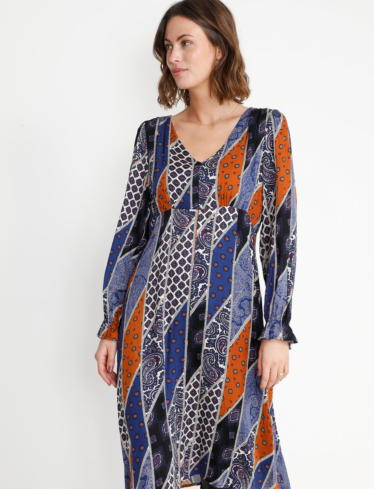 Culture CUtara Short Dress - Inspiration - CARAMEL CAFé / multi