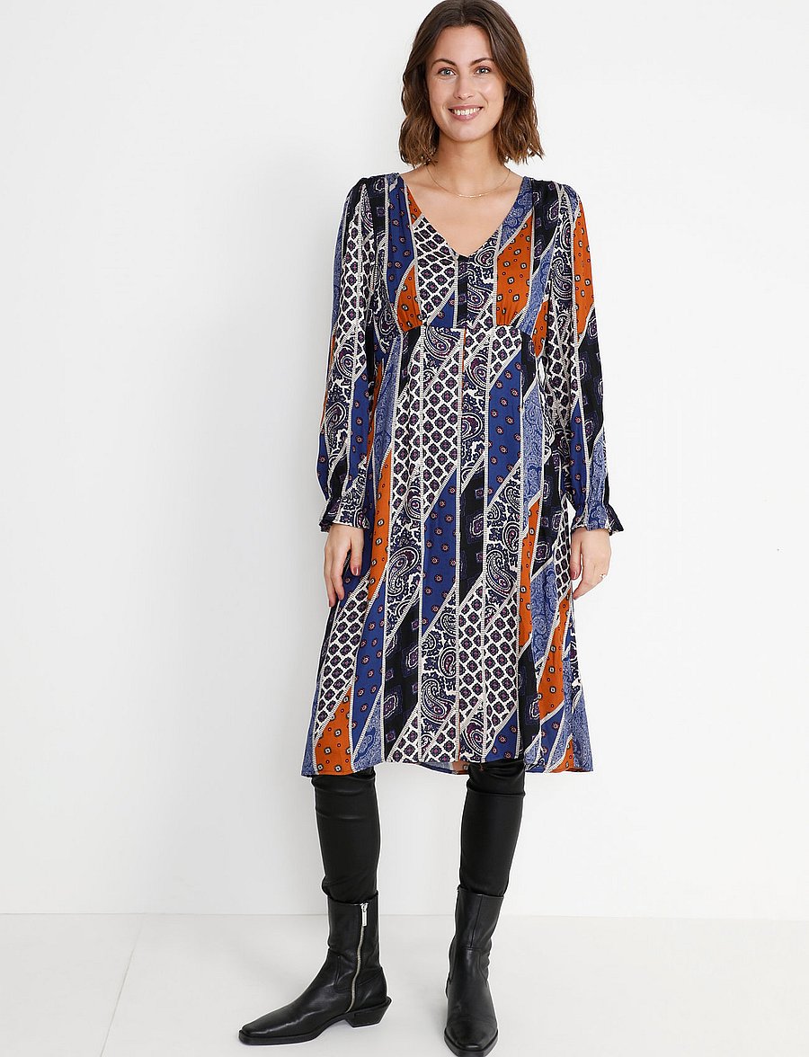 Culture - CUtara Short Dress - midimekot - caramel café - 3
