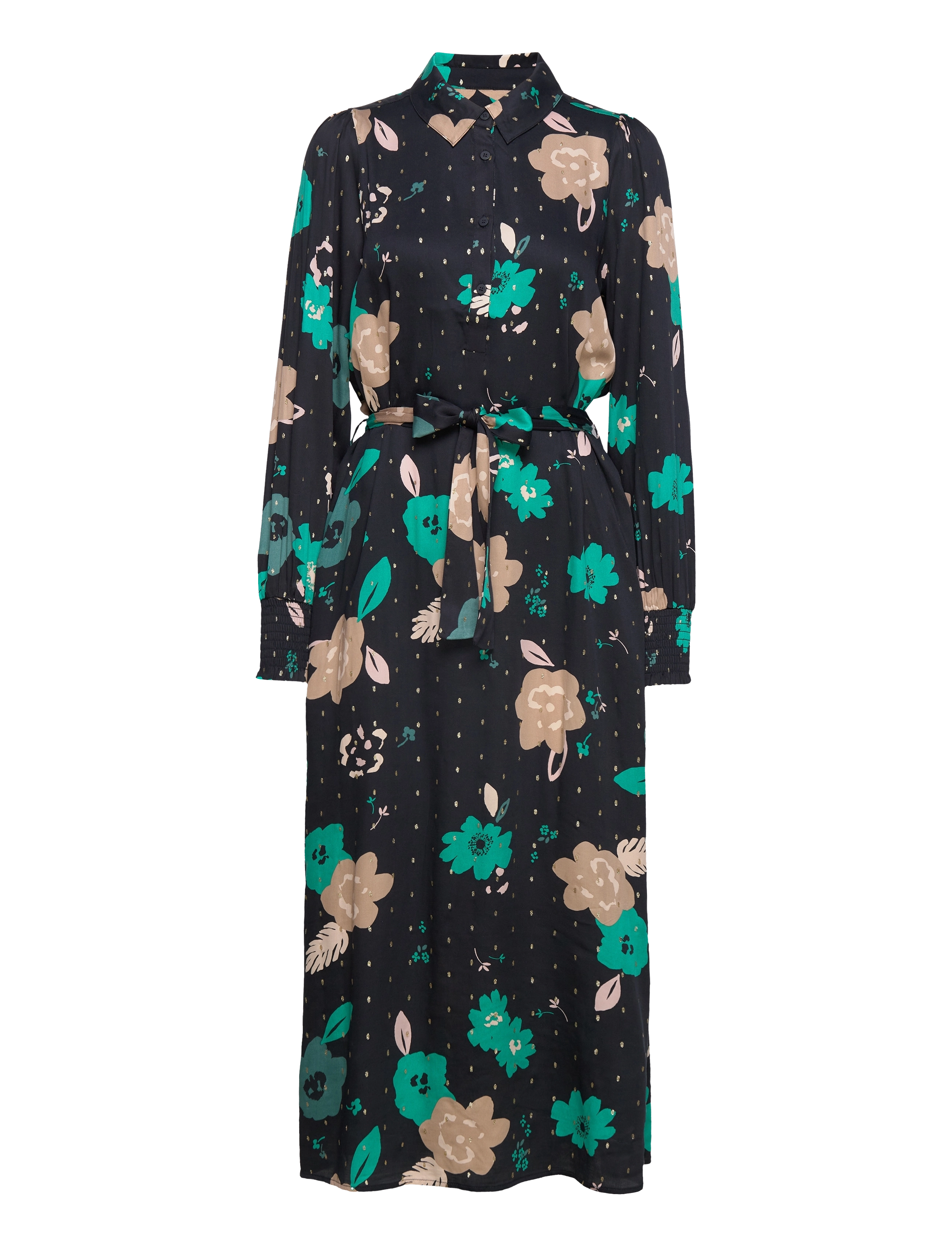 Culture - CUvita Long Dress - parakeet - 1