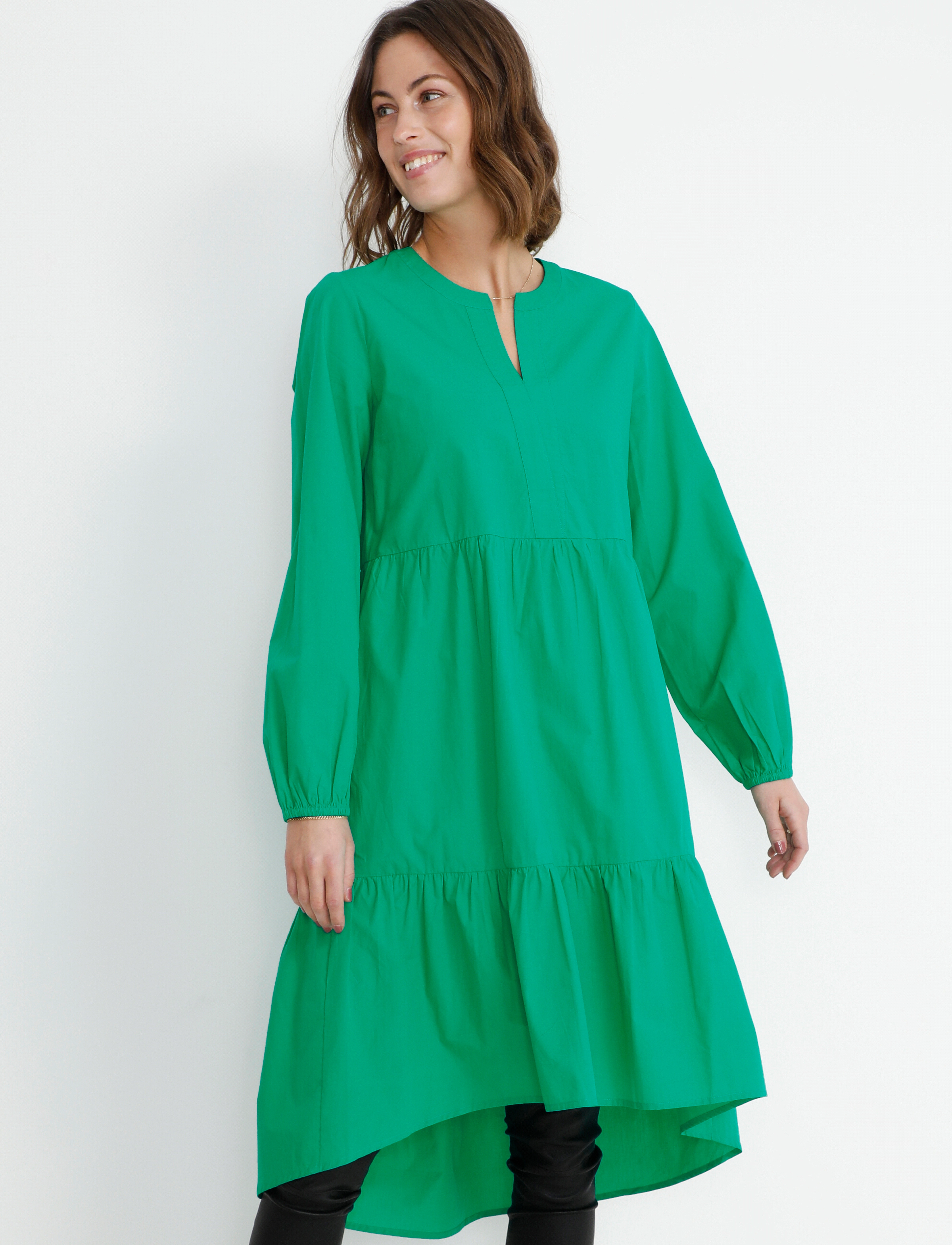 Culture - CUolena LS Dress - parakeet - 2