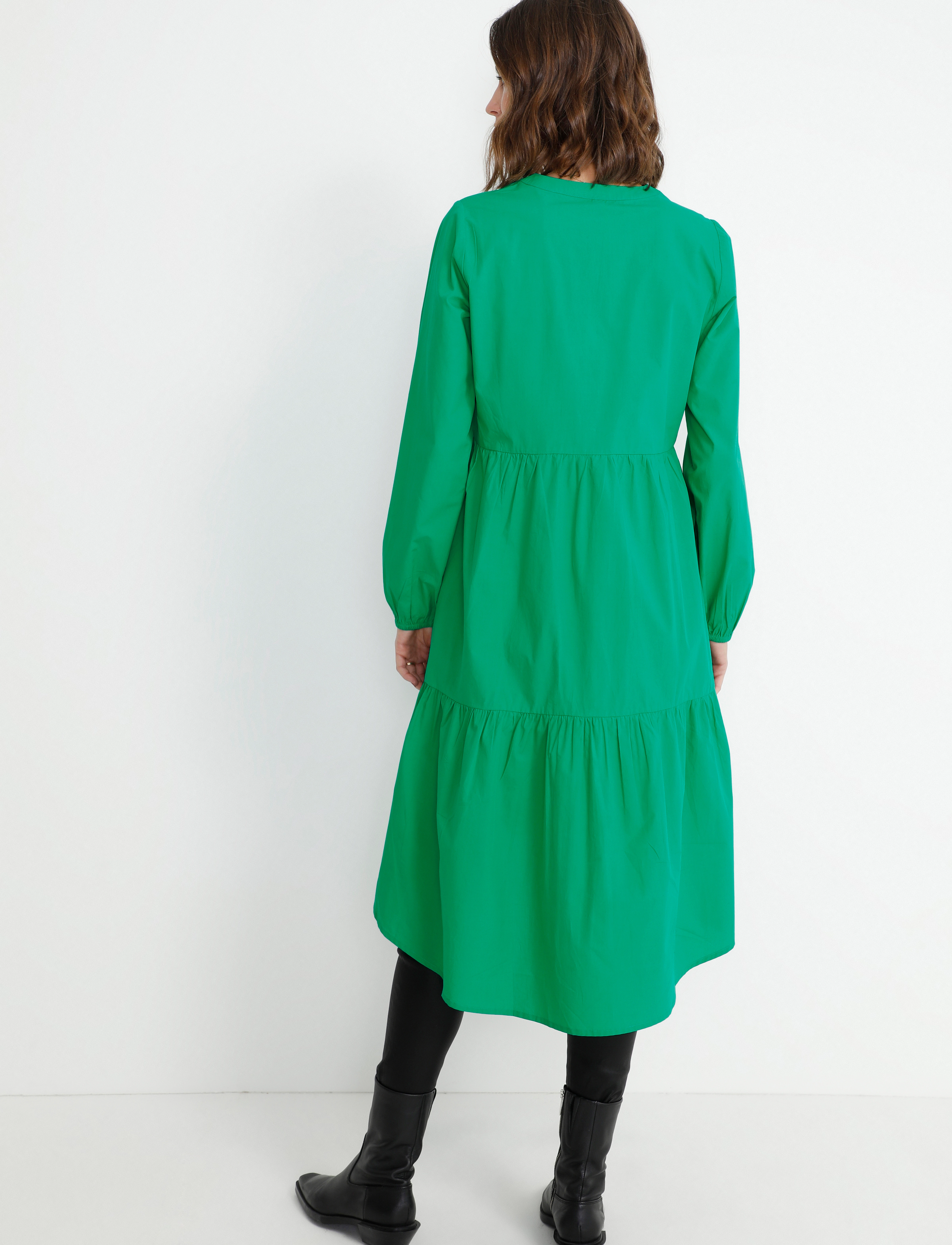 Culture - CUolena LS Dress - parakeet - 4