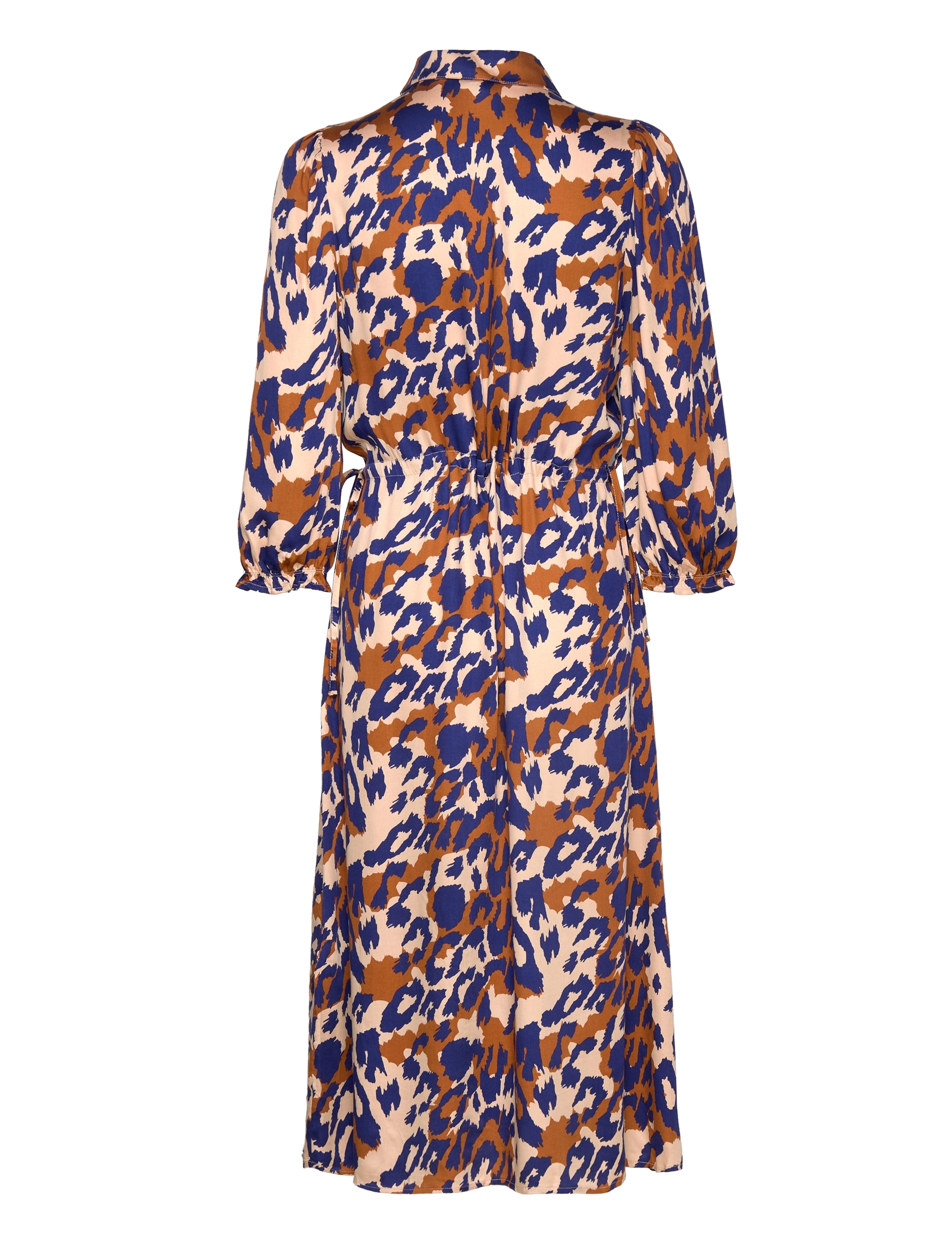 Culture - CUtania Dress - toffee leo - 2